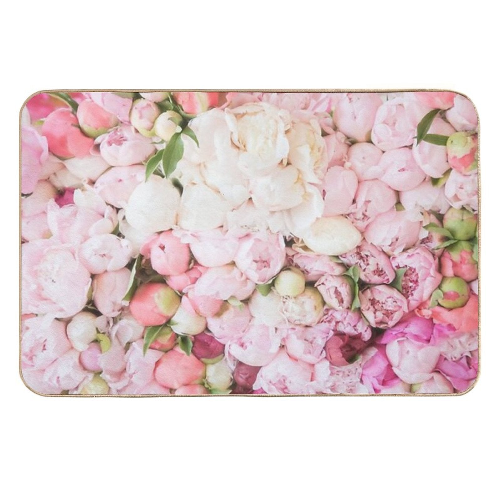 Peony Festival  Odorless Bath Mat