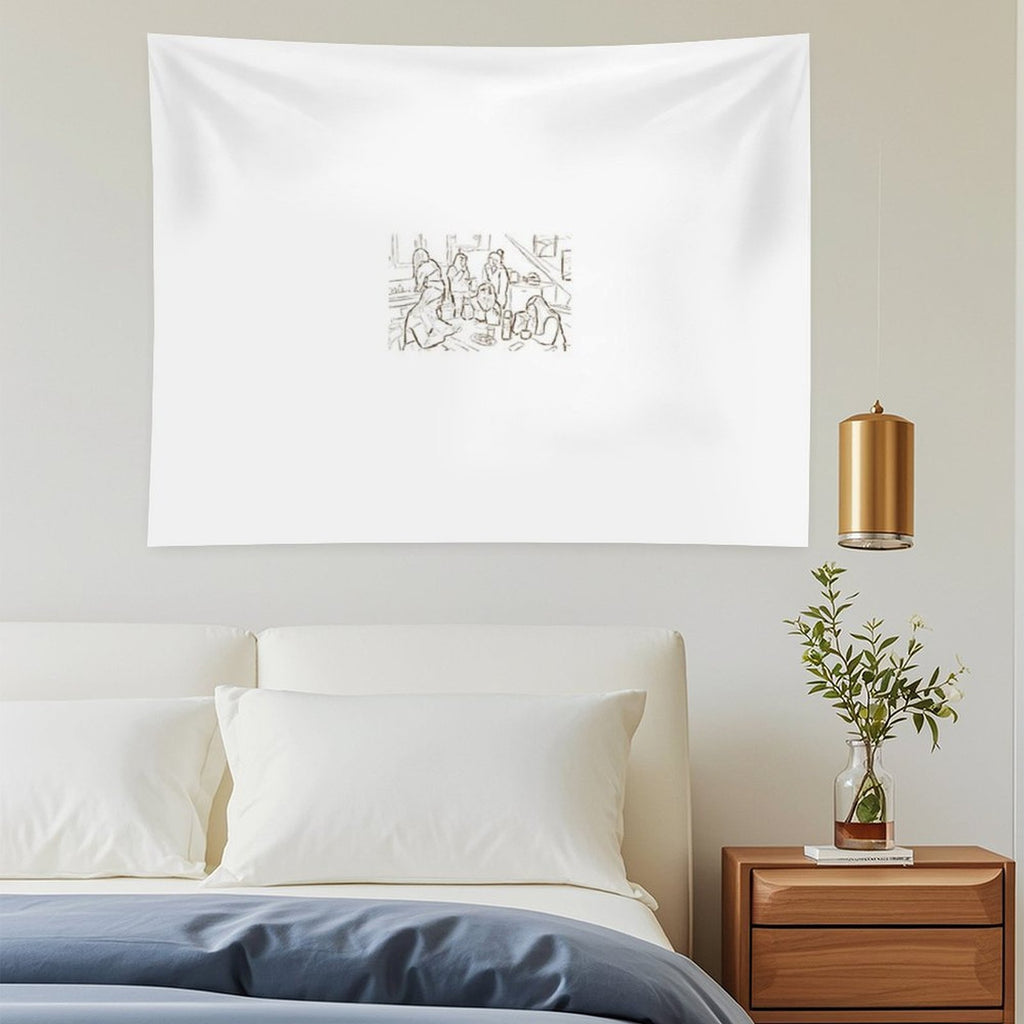 Wake Up Tapestry