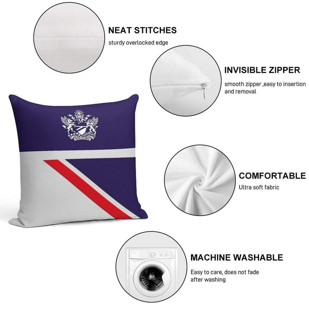 British Airways Landor Design Soft Easy Maintenance Throw Pillow