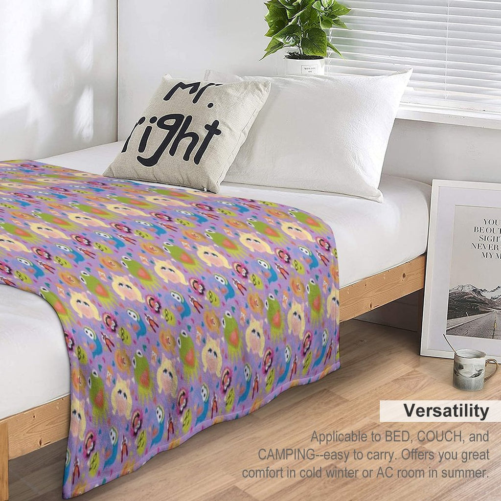 Muppetmania Shrink-resistant Throw Blanket