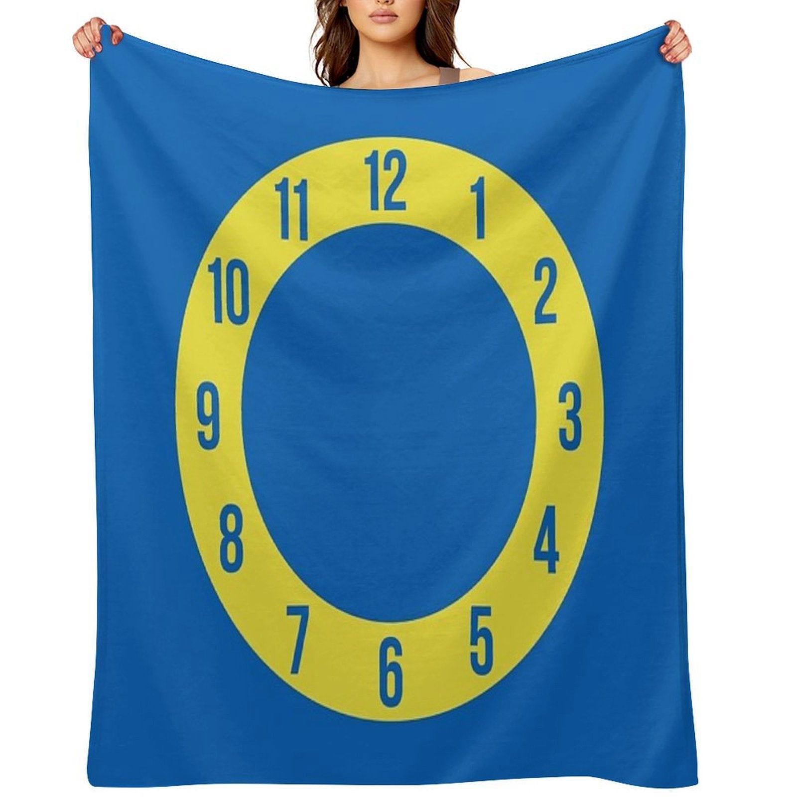 Ready to Clown Around Eco-conscious Throw Blanket