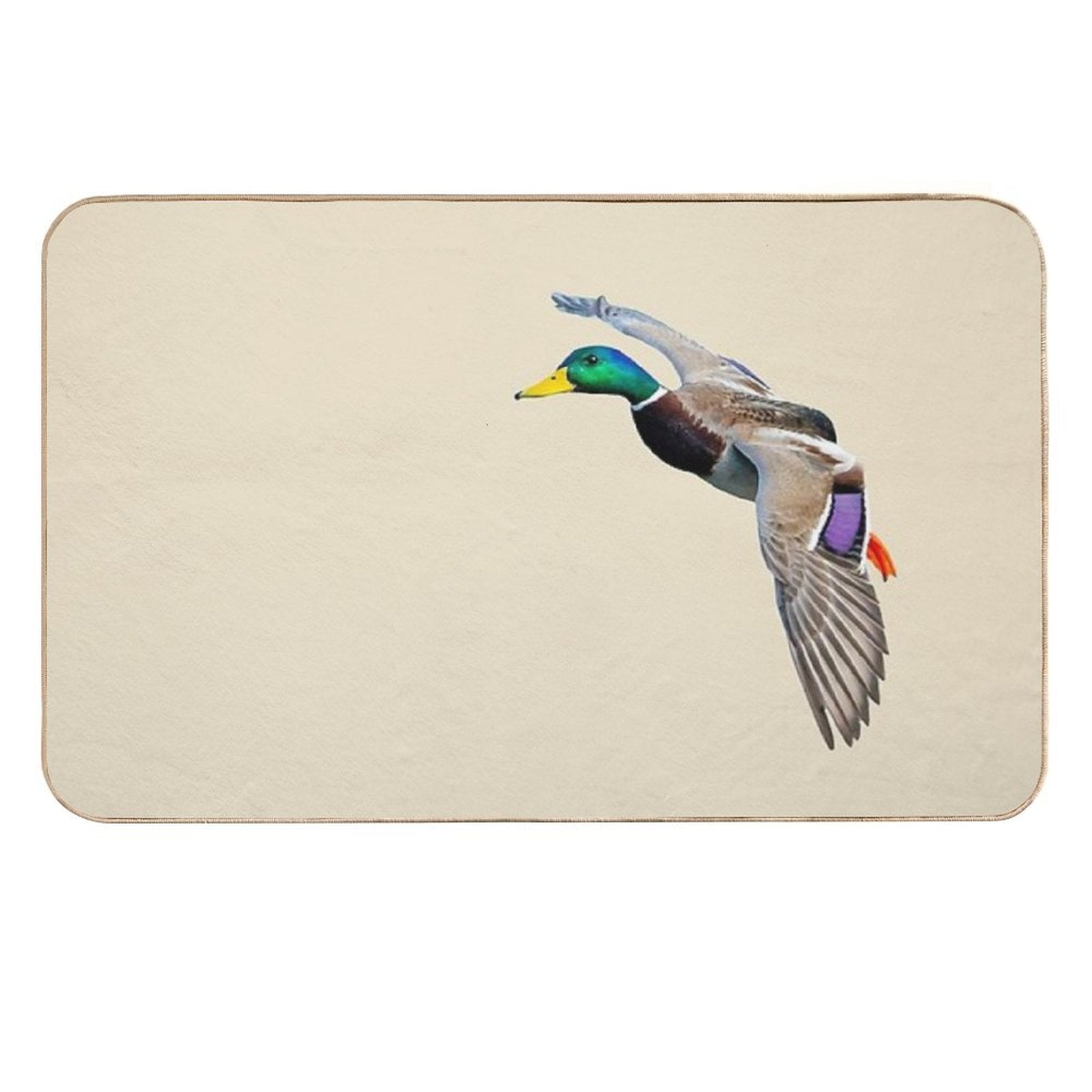 Coming Into Land  Stain-Proof Bath Mat