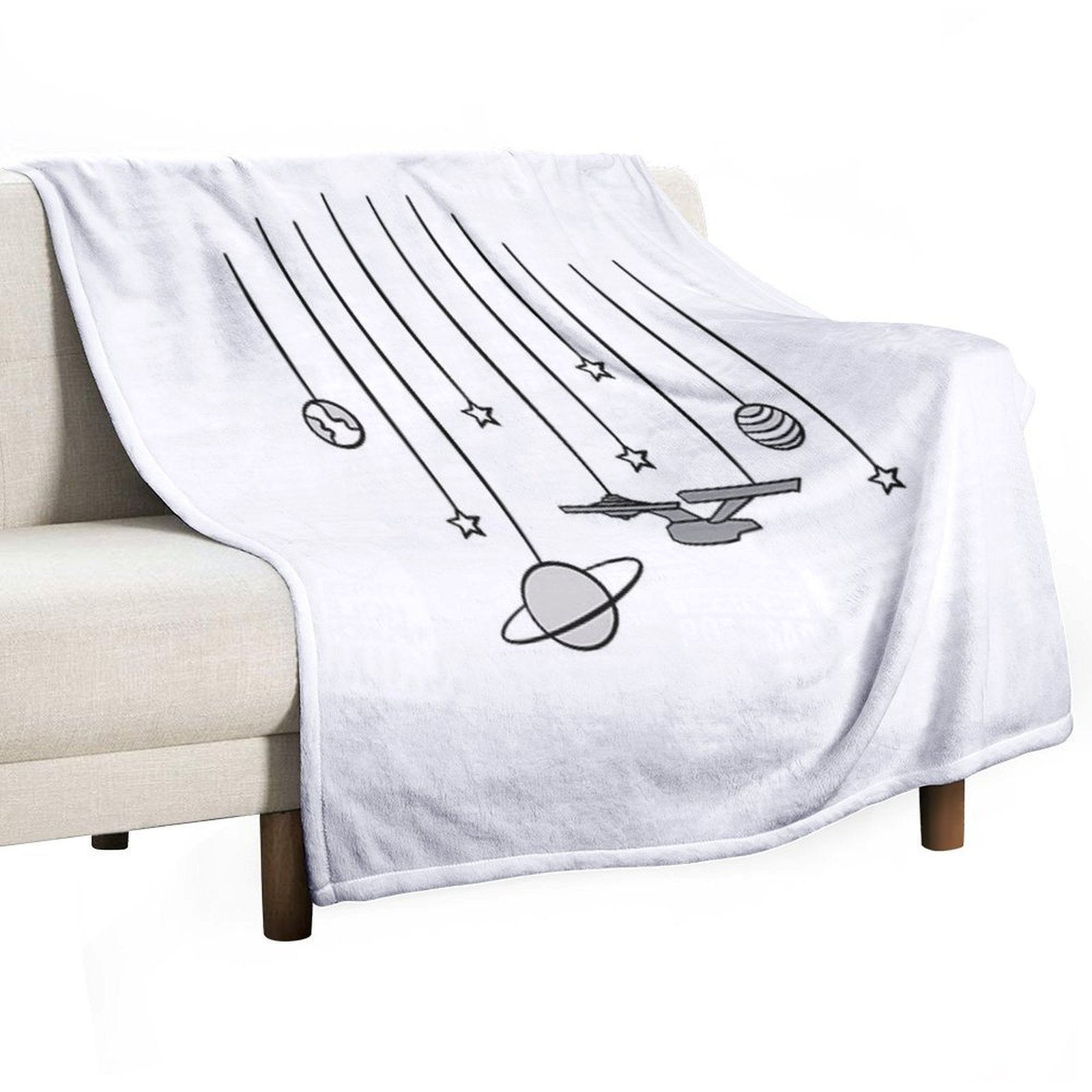 Star Trek USS Enterprise Multi-functional Throw Blanket