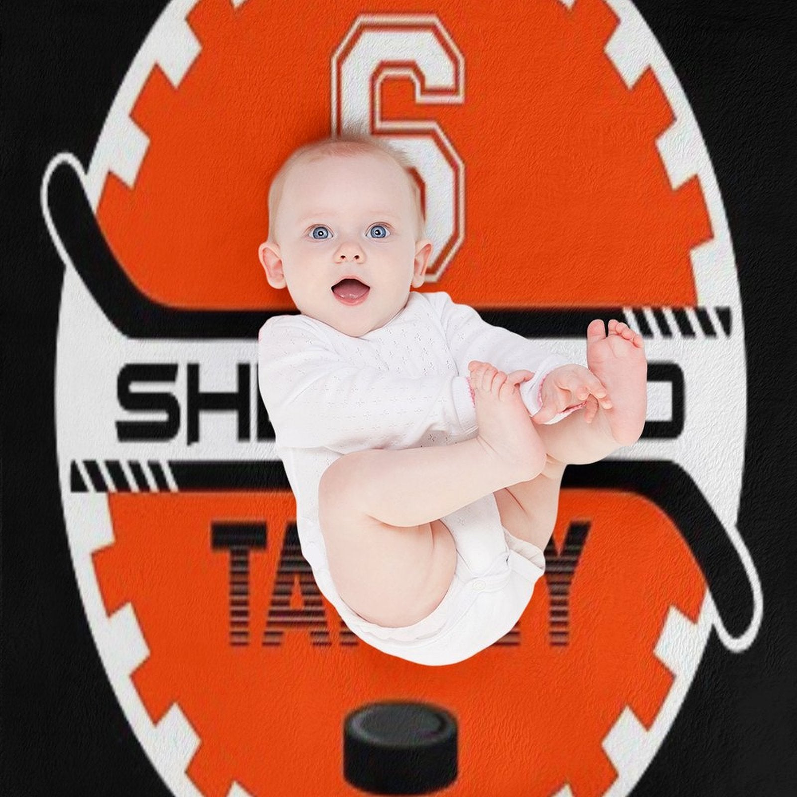Sheffield Steelers Ice Hockey Cog - 6 Tansey Plush Throw Blanket
