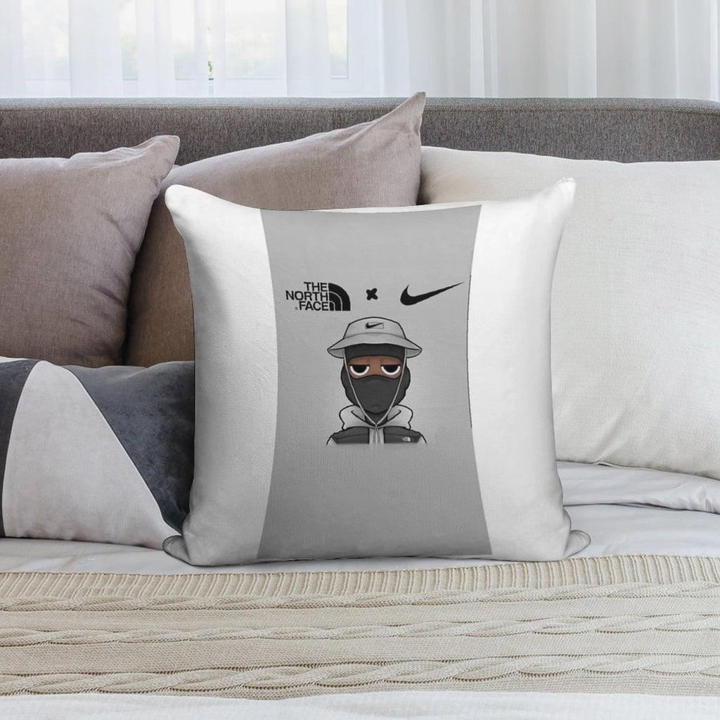 Nike Soft Short Plush Fabric Throw Pillow