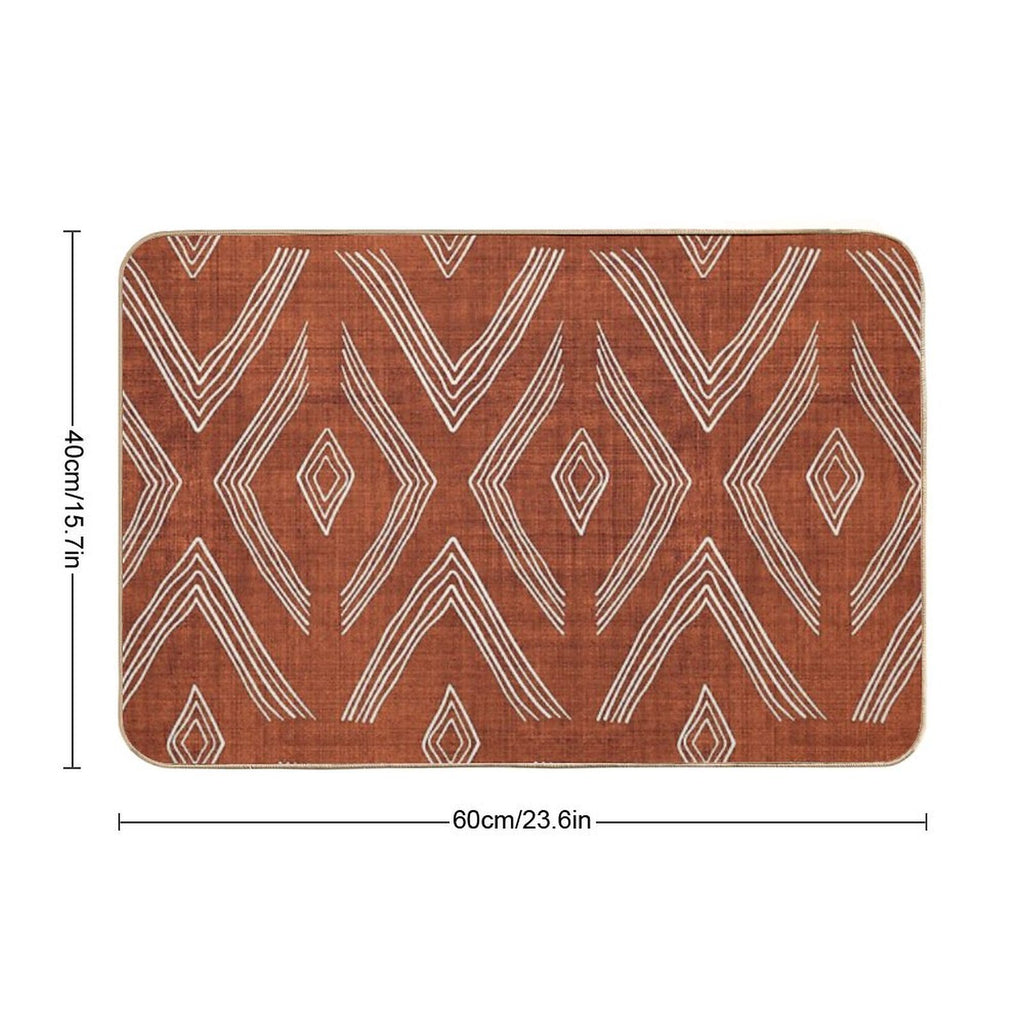 Birch in Rust  Pet-Safe Bath Mat
