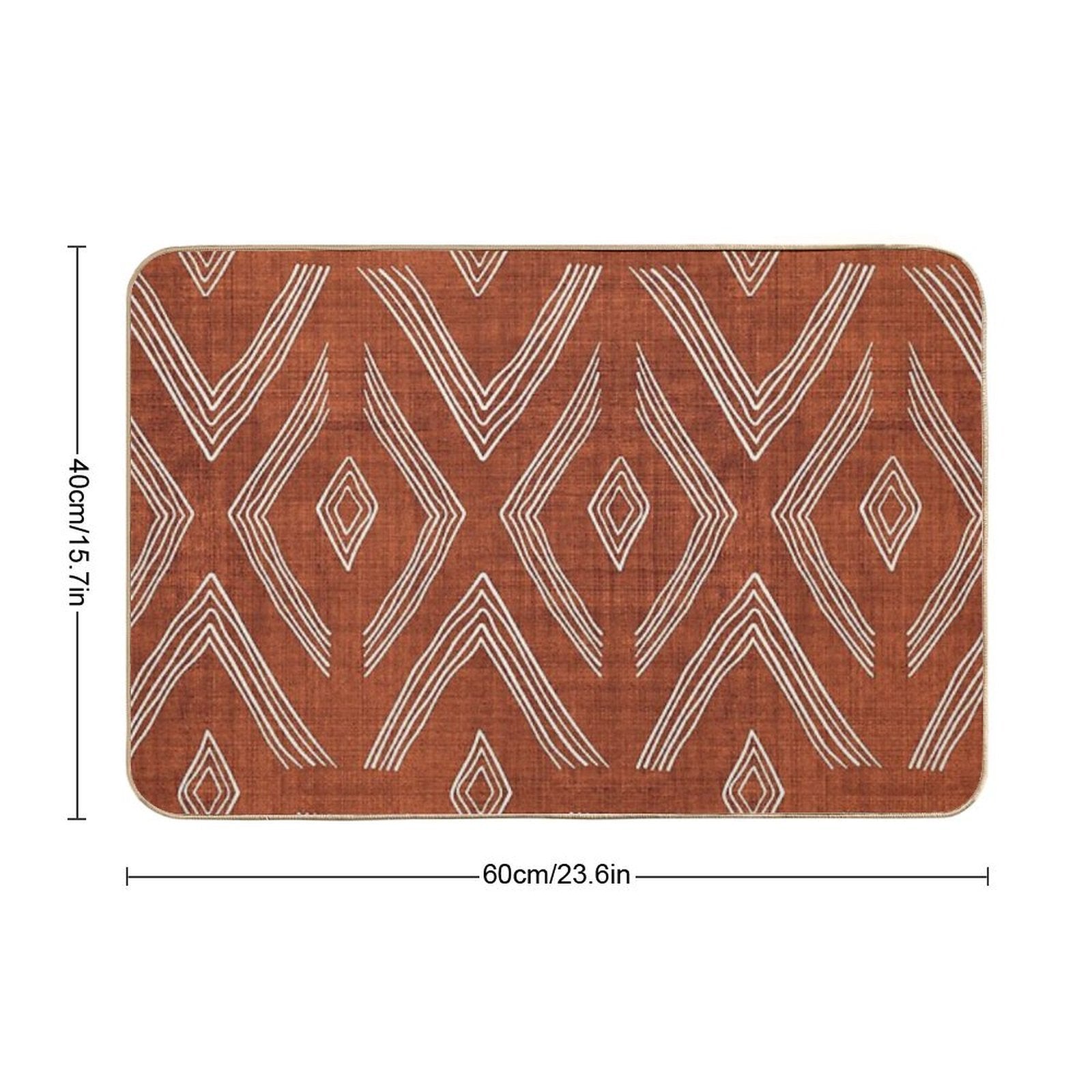 Birch in Rust  Pet-Safe Bath Mat