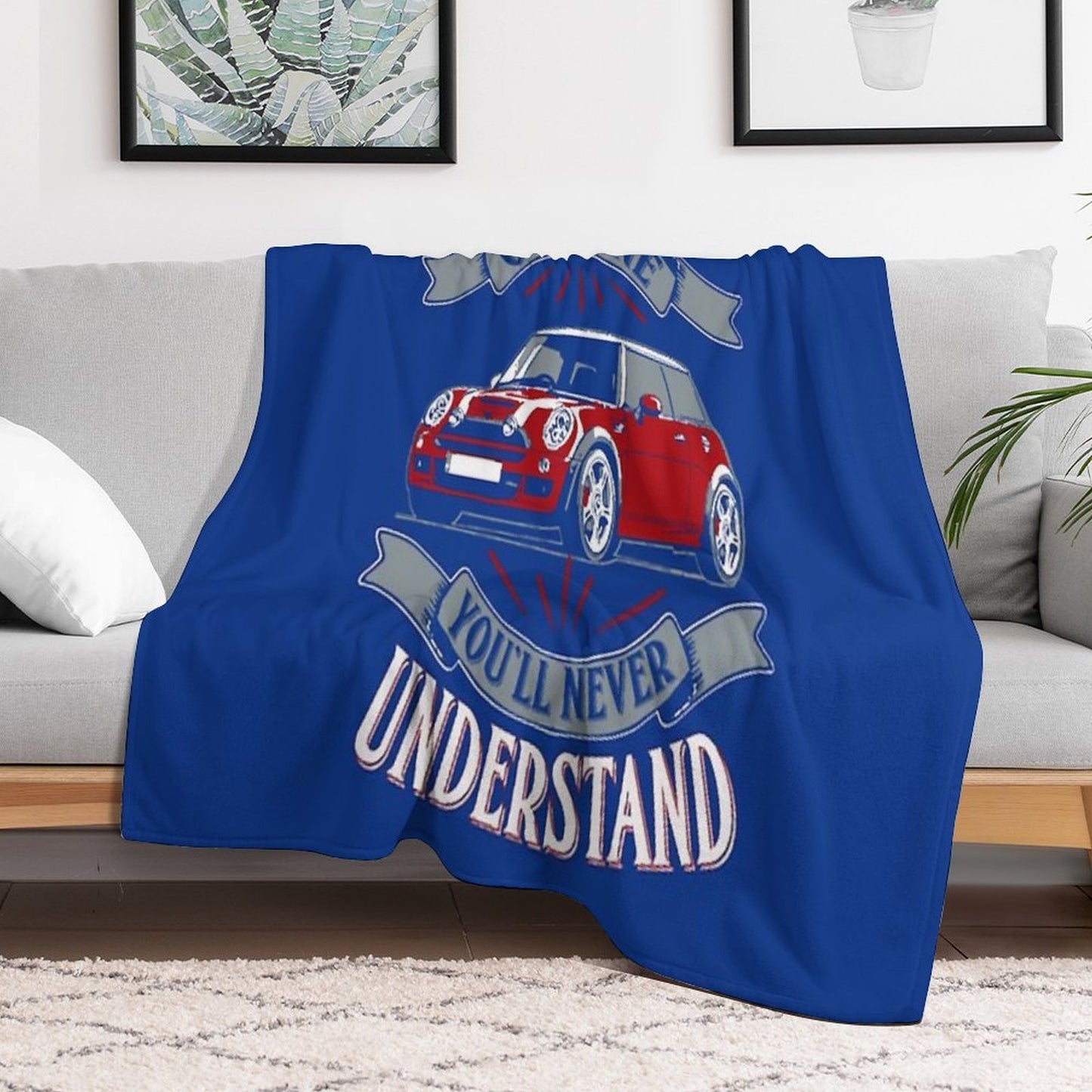 Mini Cooper - Mini Cooper - You Don't Own One Mi Shrink-resistant Throw Blanket