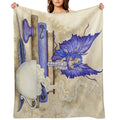 Book Worm II Premium Throw Blanket