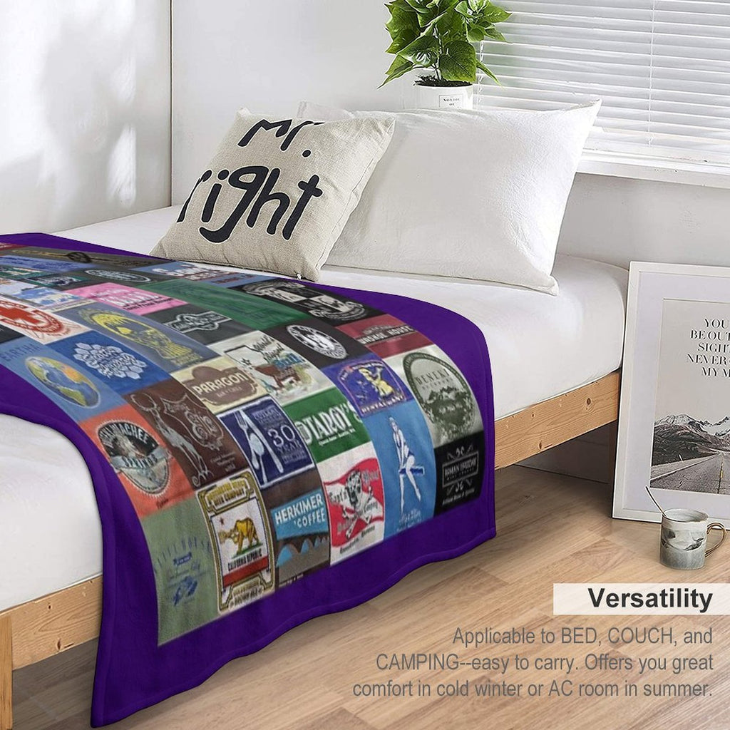 Bella Swan's Eclipse T-shirt Quilt Replica  Twilight Saga Fanart Gift-ready Throw Blanket