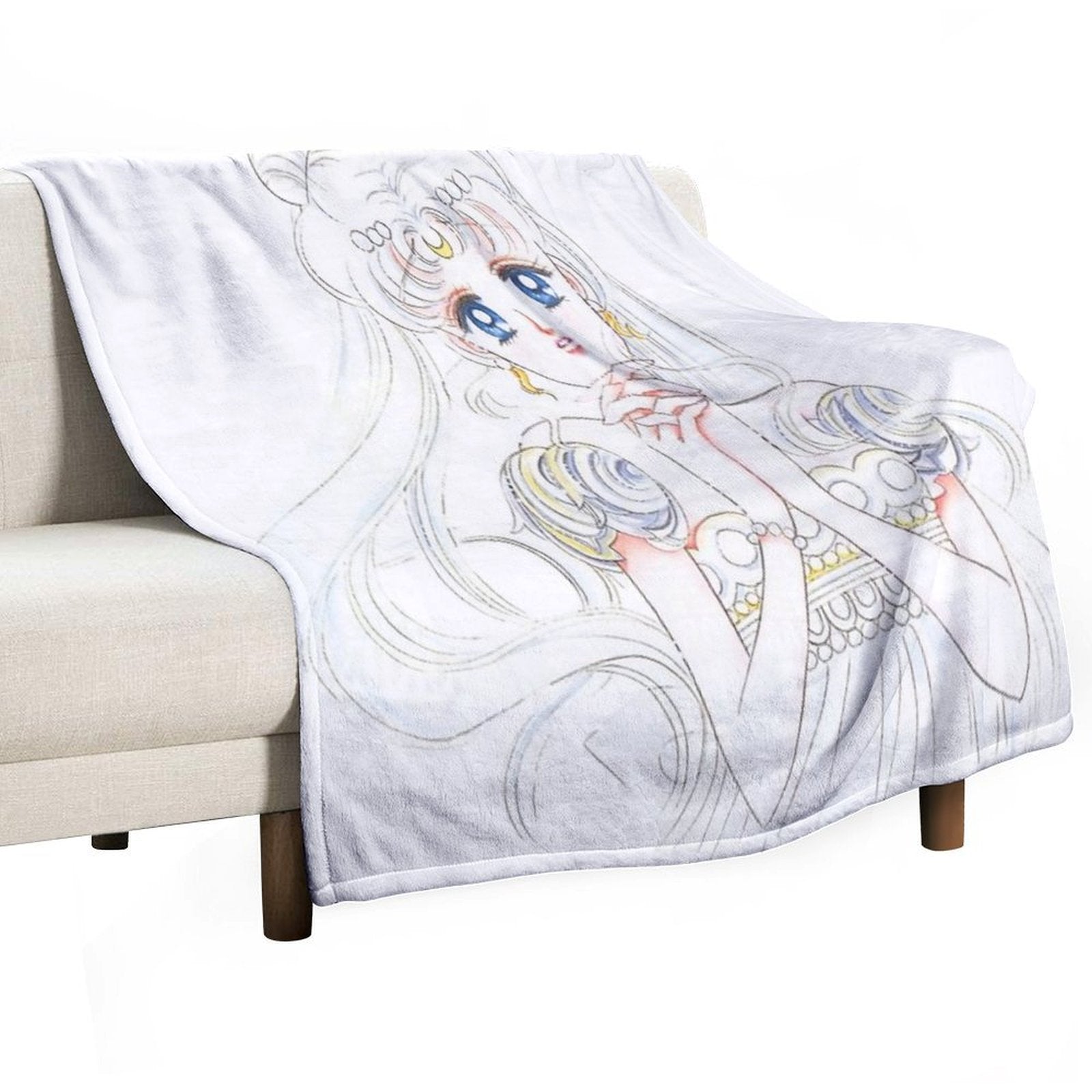 Princess Serenity Compact Throw Blanket