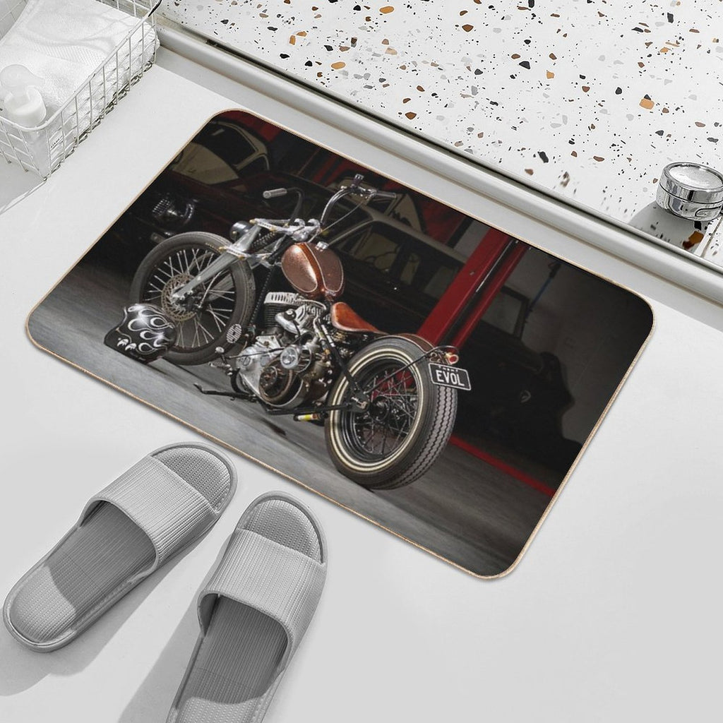 Evolution 1940 WL Harley  Slip-Resistant Bath Mat