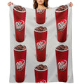 Dr Pepper Multi-functional Throw Blanket