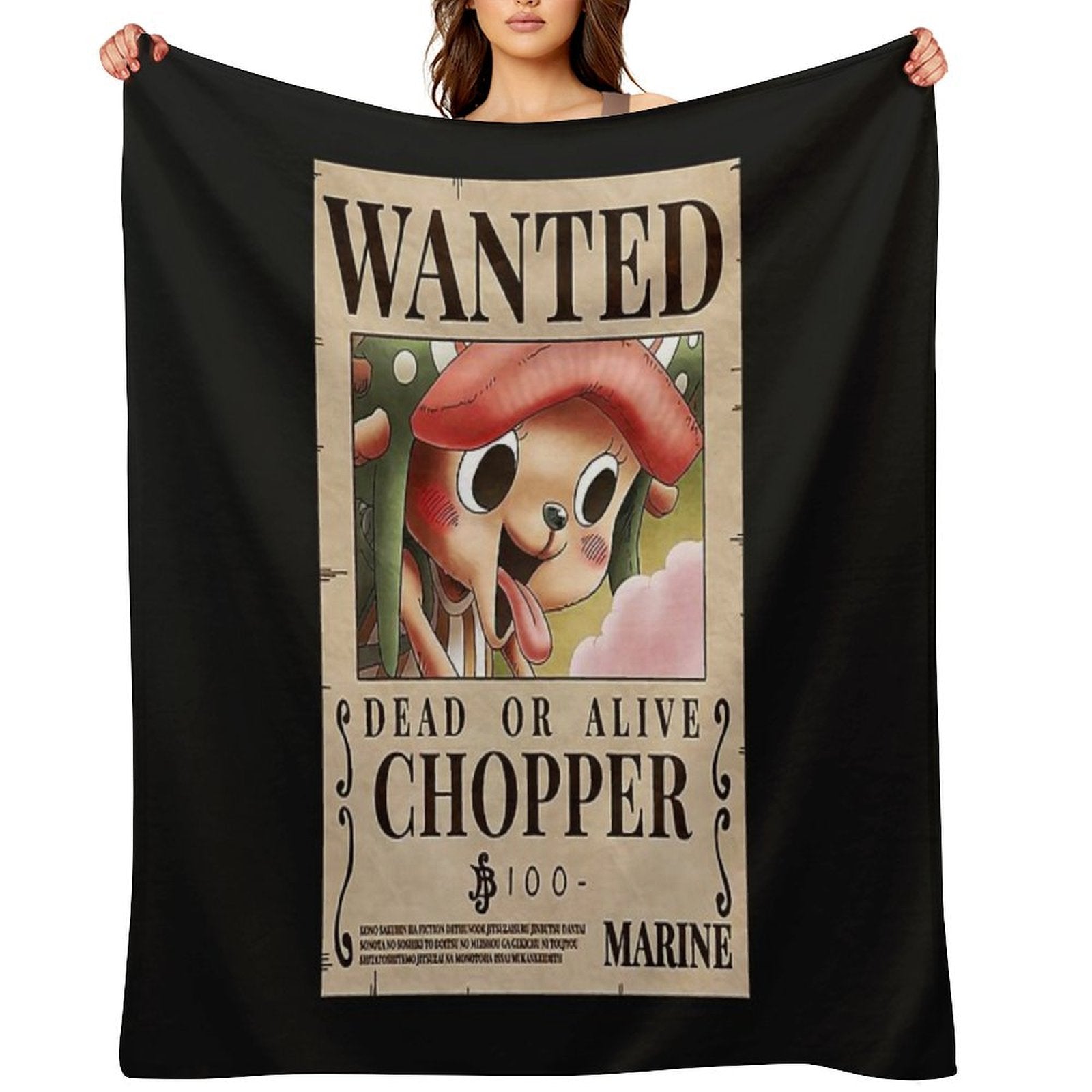Chopper One PieceShirtChopper Quick-dry Throw Blanket