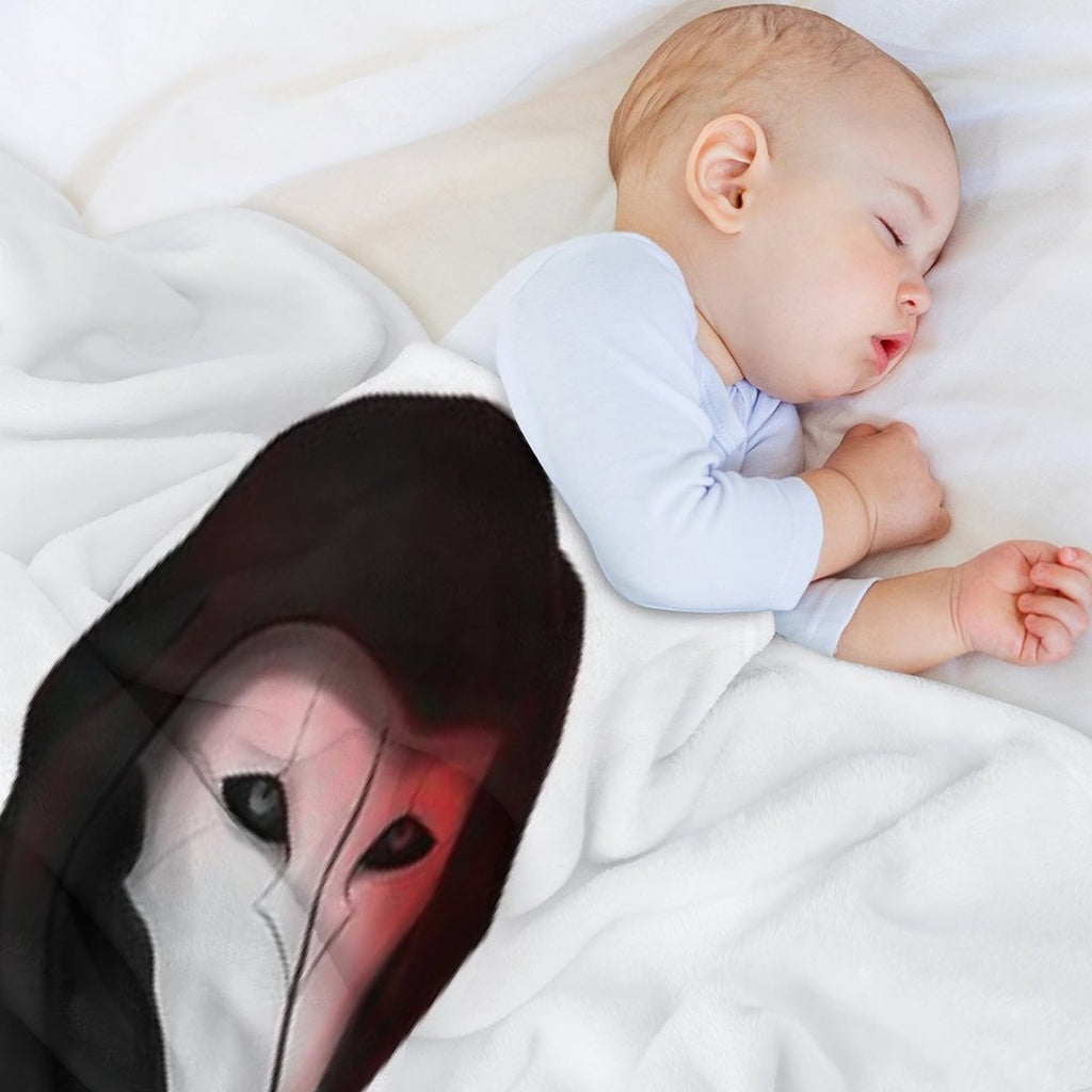 SCP-049 Plague Doctor Versatility Throw Blanket