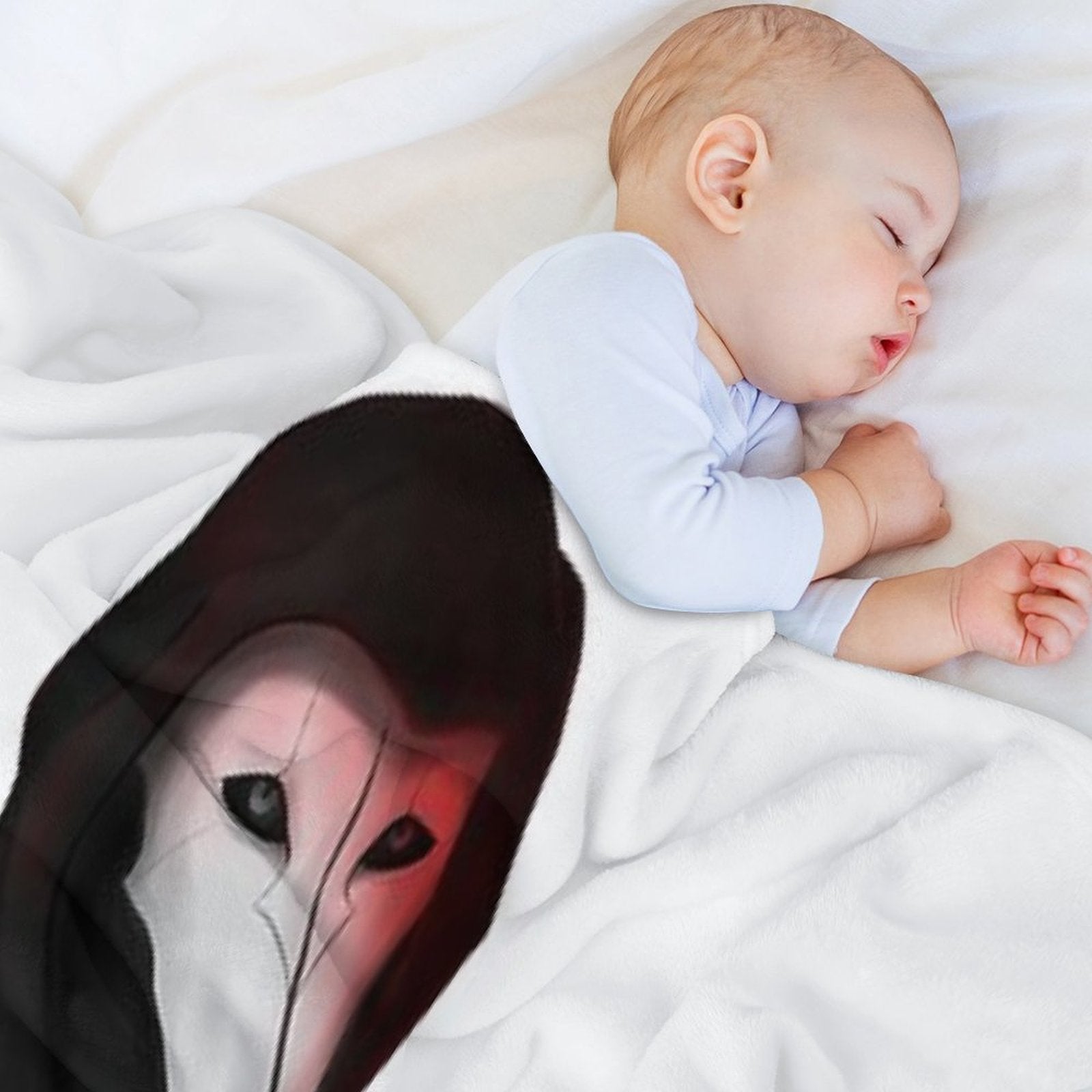 SCP-049 Plague Doctor Versatility Throw Blanket