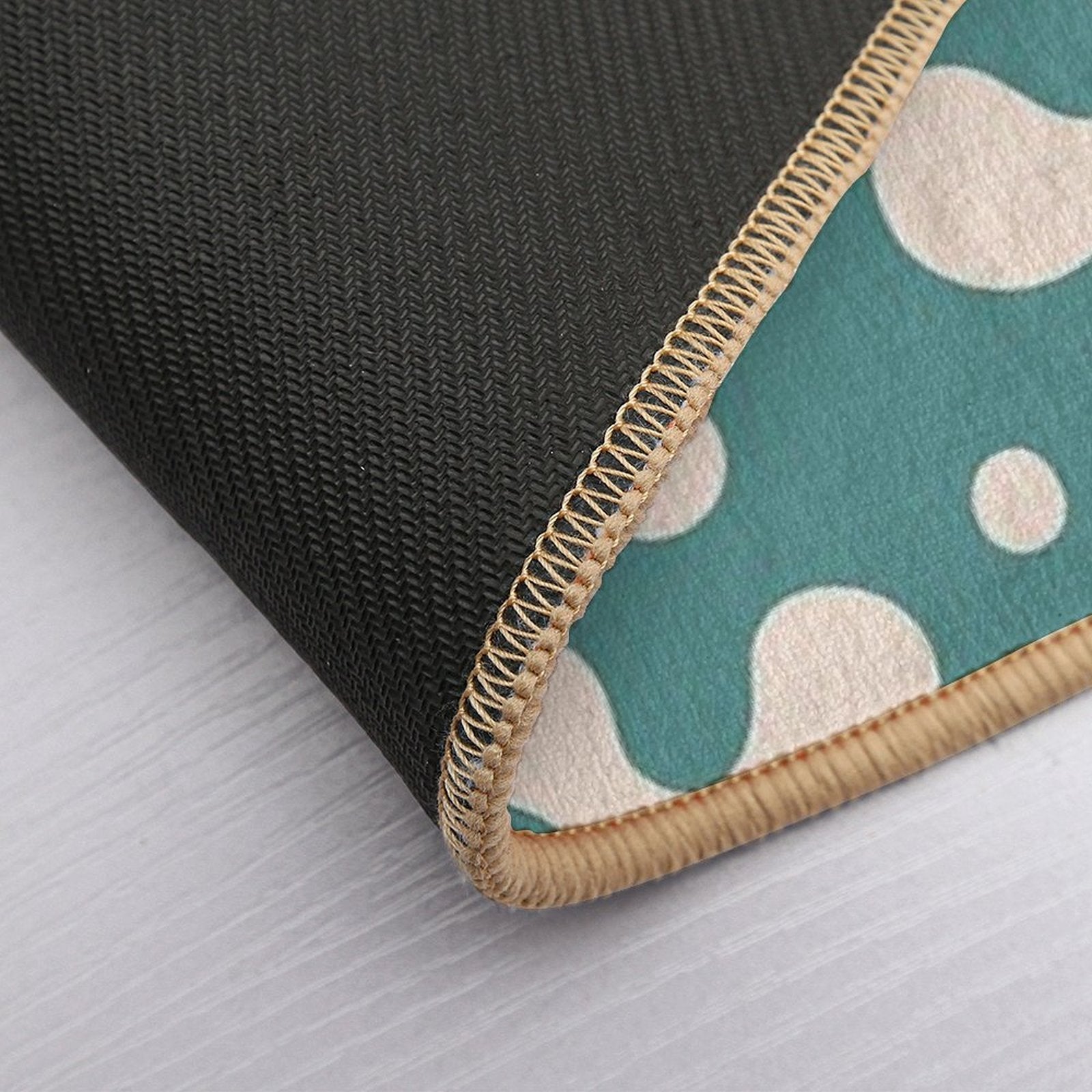 Pretty Mid Century Modern Floral Pattern 843  Versatile Bath Mat