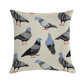 Design 33 - The Pigeons Soft Warmth Comfort Throw Pillow