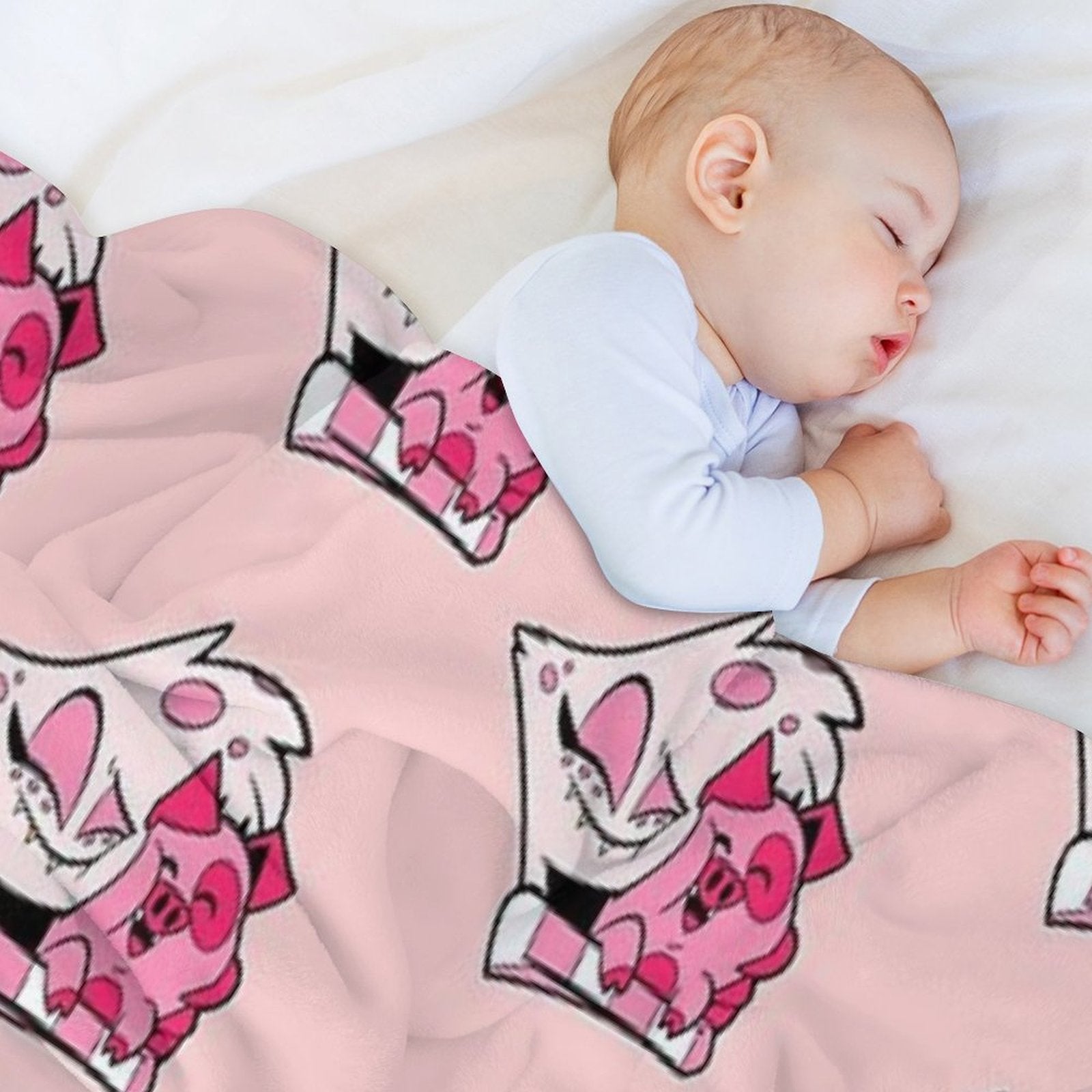 Angel Dust And Fat Nuggets Comfort Throw Blanket
