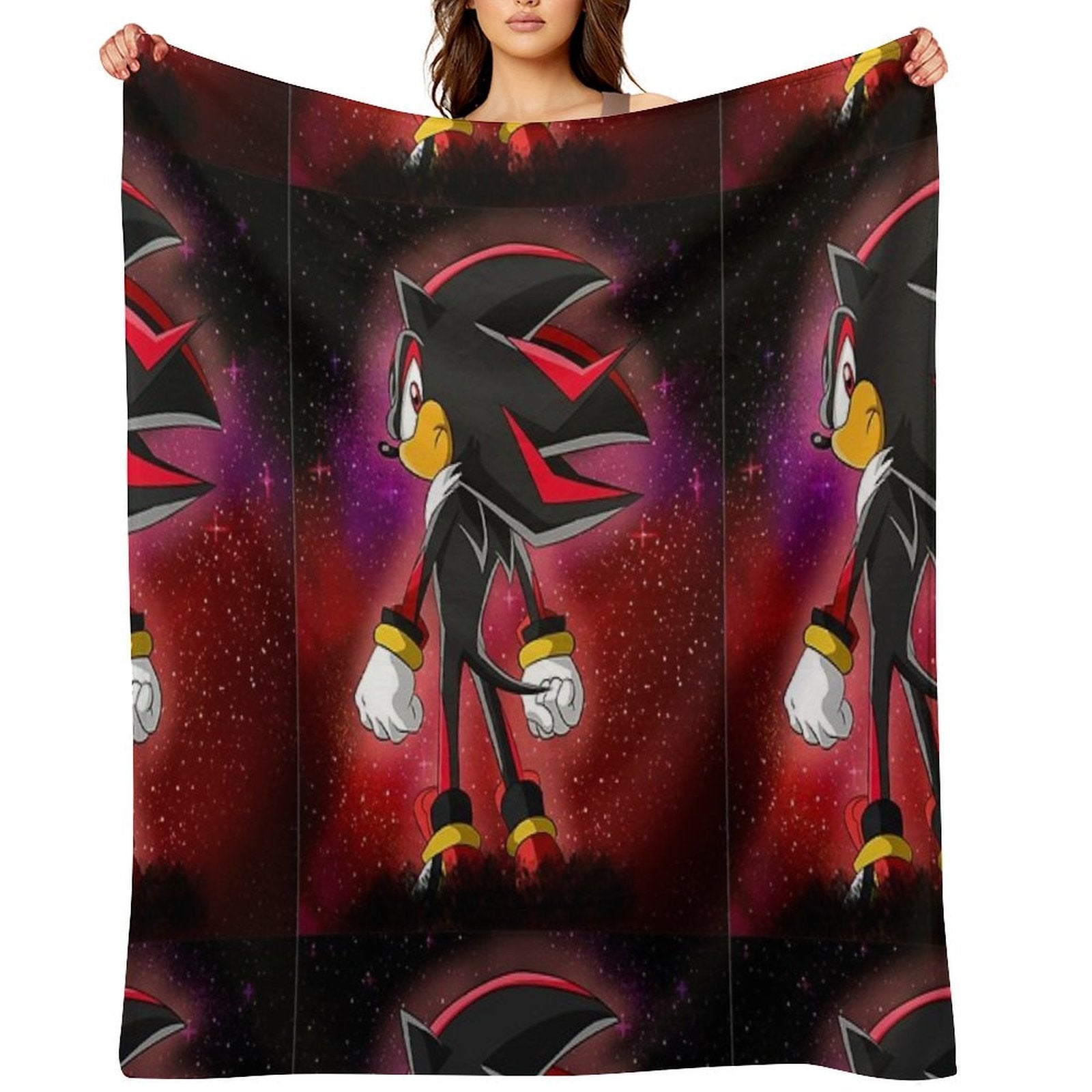 Shadow The Hedgehog 1 Wrinkle-free Throw Blanket