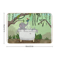 Bath Time !  Fade-Resistant Bath Mat