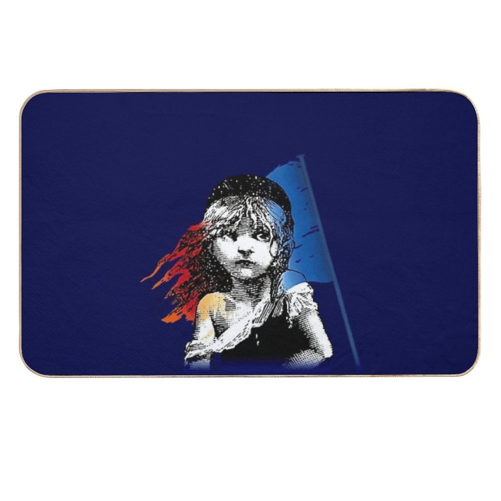 Les Mis  Toxin-Free Bath Mat