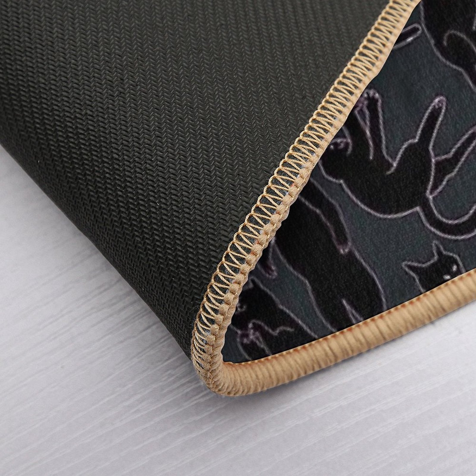 BLACK CATS  Non-Slip Bath Mat