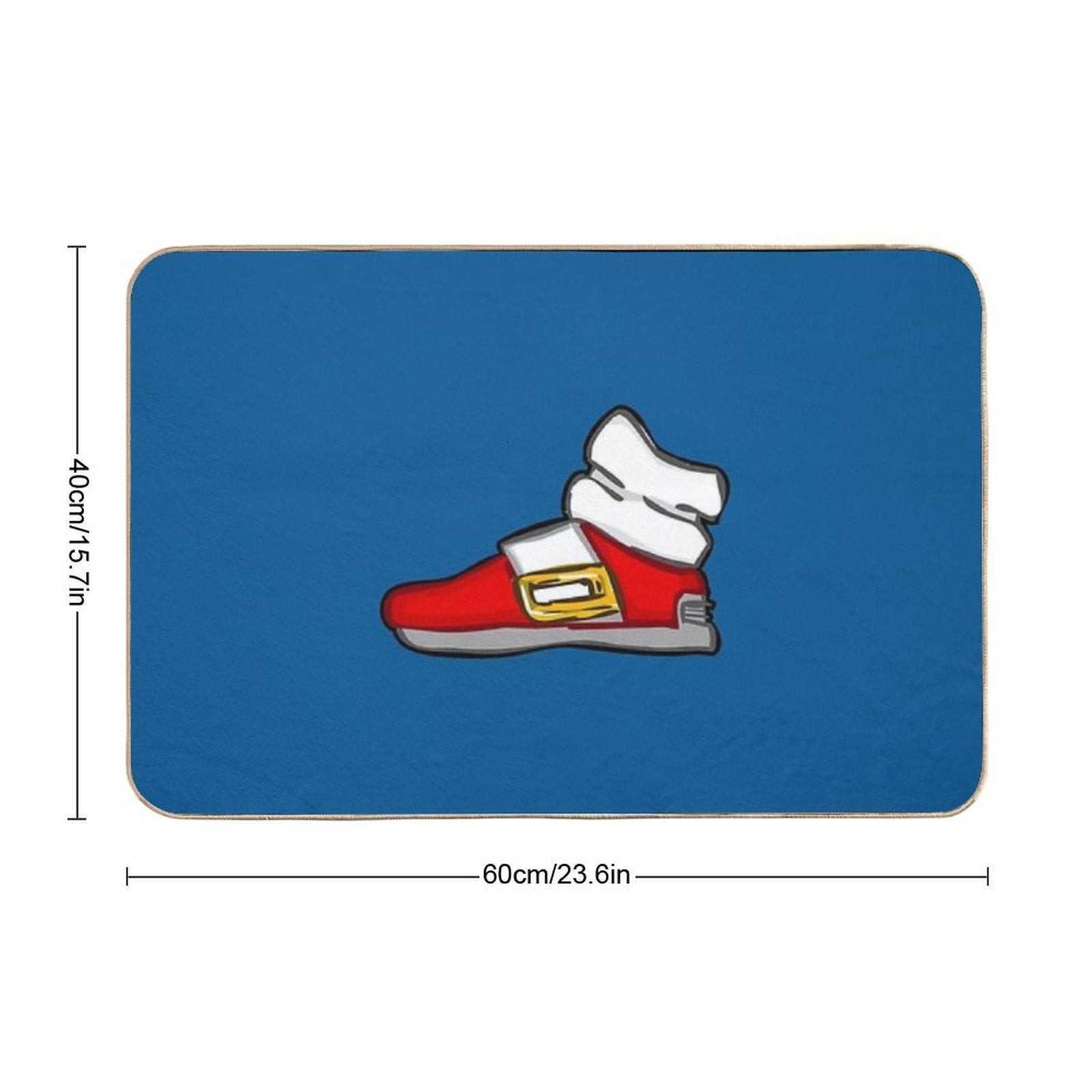 SONIC THE HEDGEHOG SHOE  Pet-Safe Bath Mat