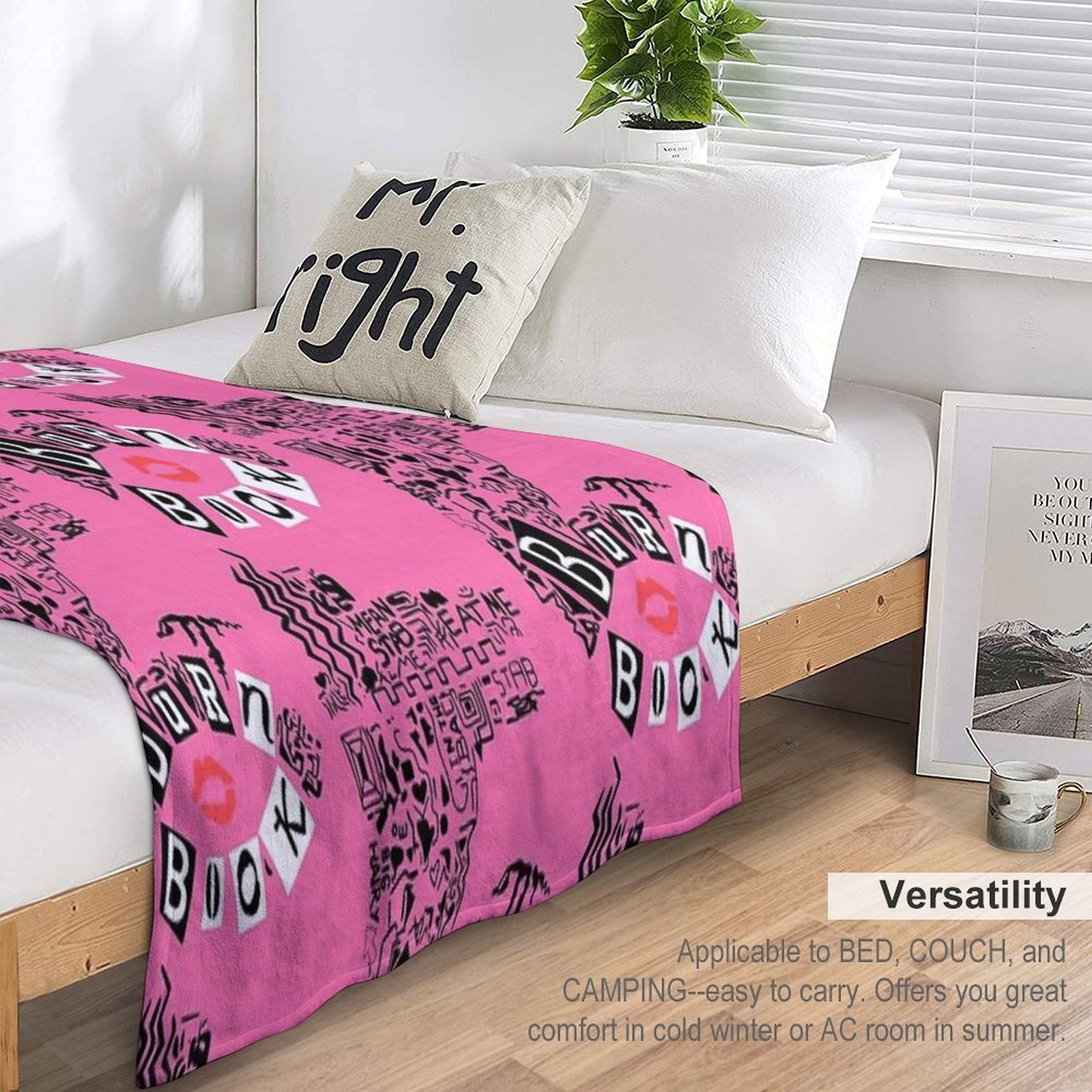 Burn Book - Mean Girls Gift-ready Throw Blanket