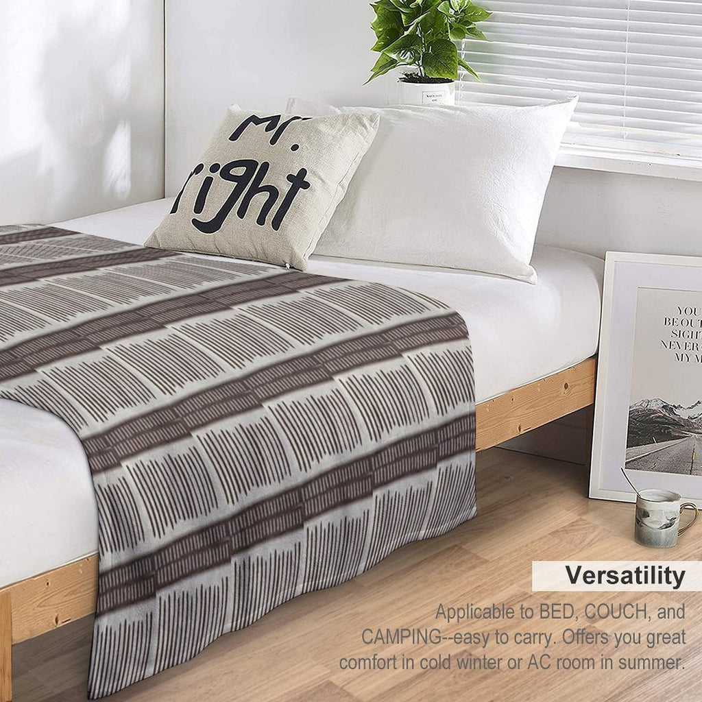 Wood Pattern (Indian Art) Multi-functional Throw Blanket