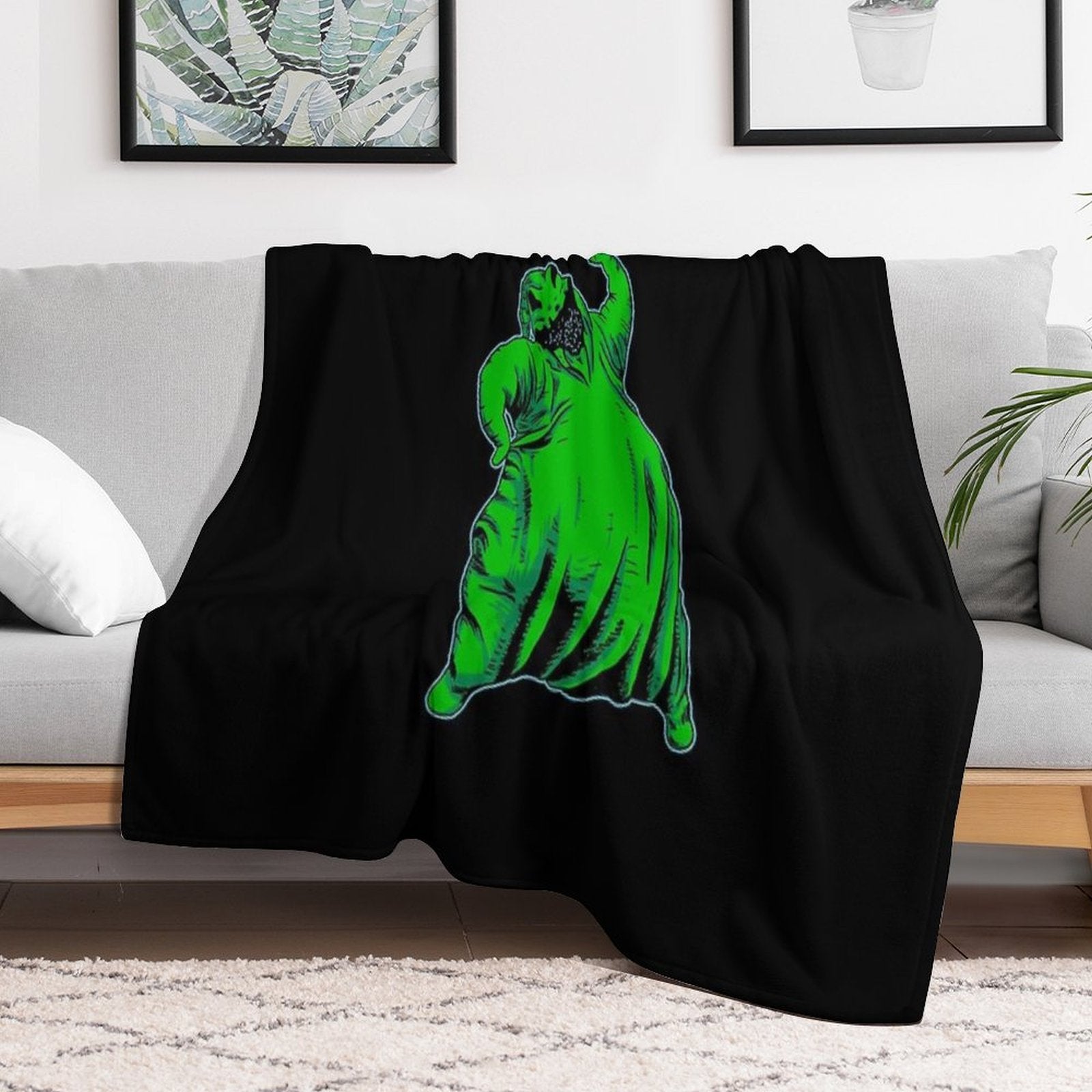 Oogie Boogie Versatility Throw Blanket