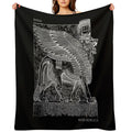 Booba Nero Nemesis Easy Care Throw Blanket