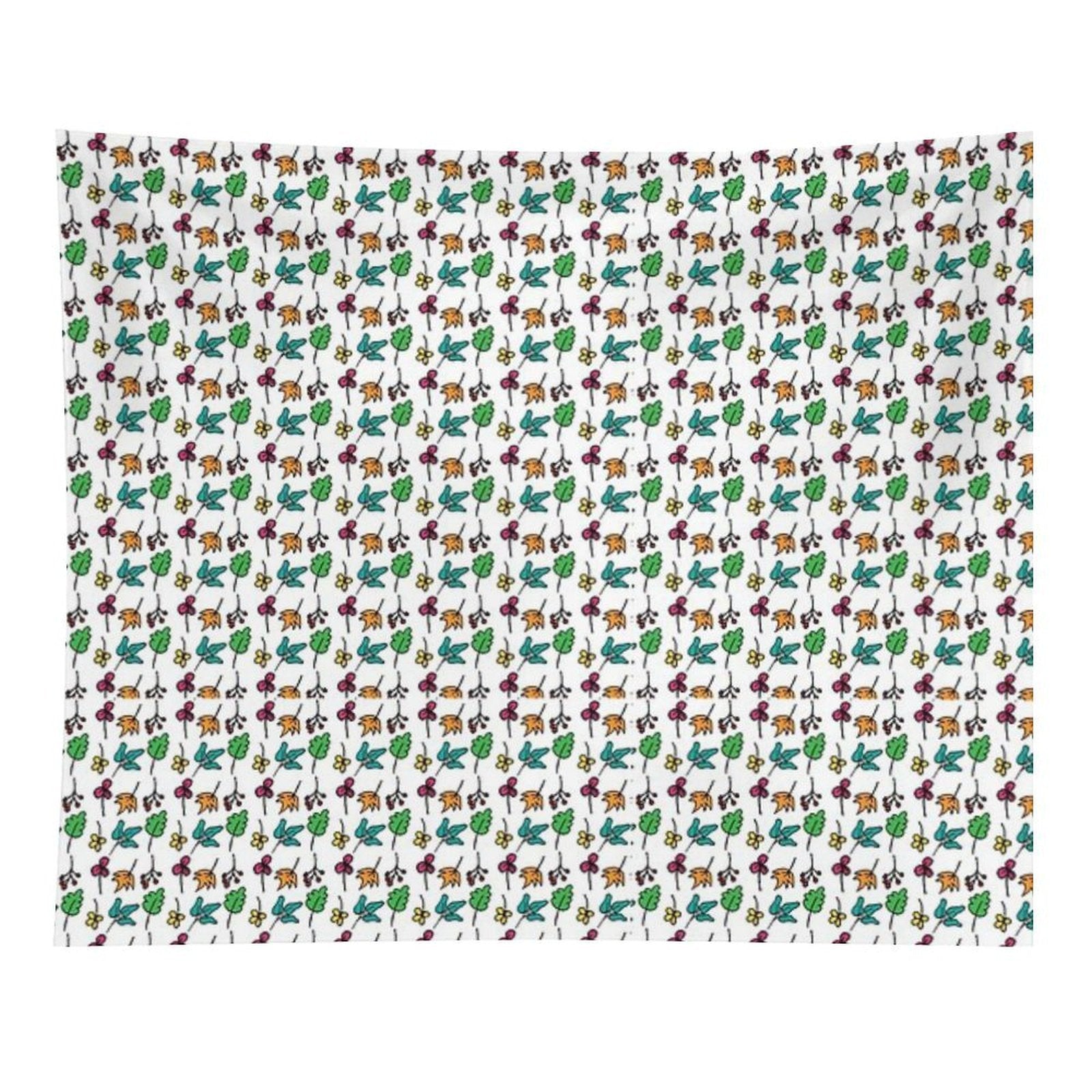 Autumn Leaves Pattern Tapestry