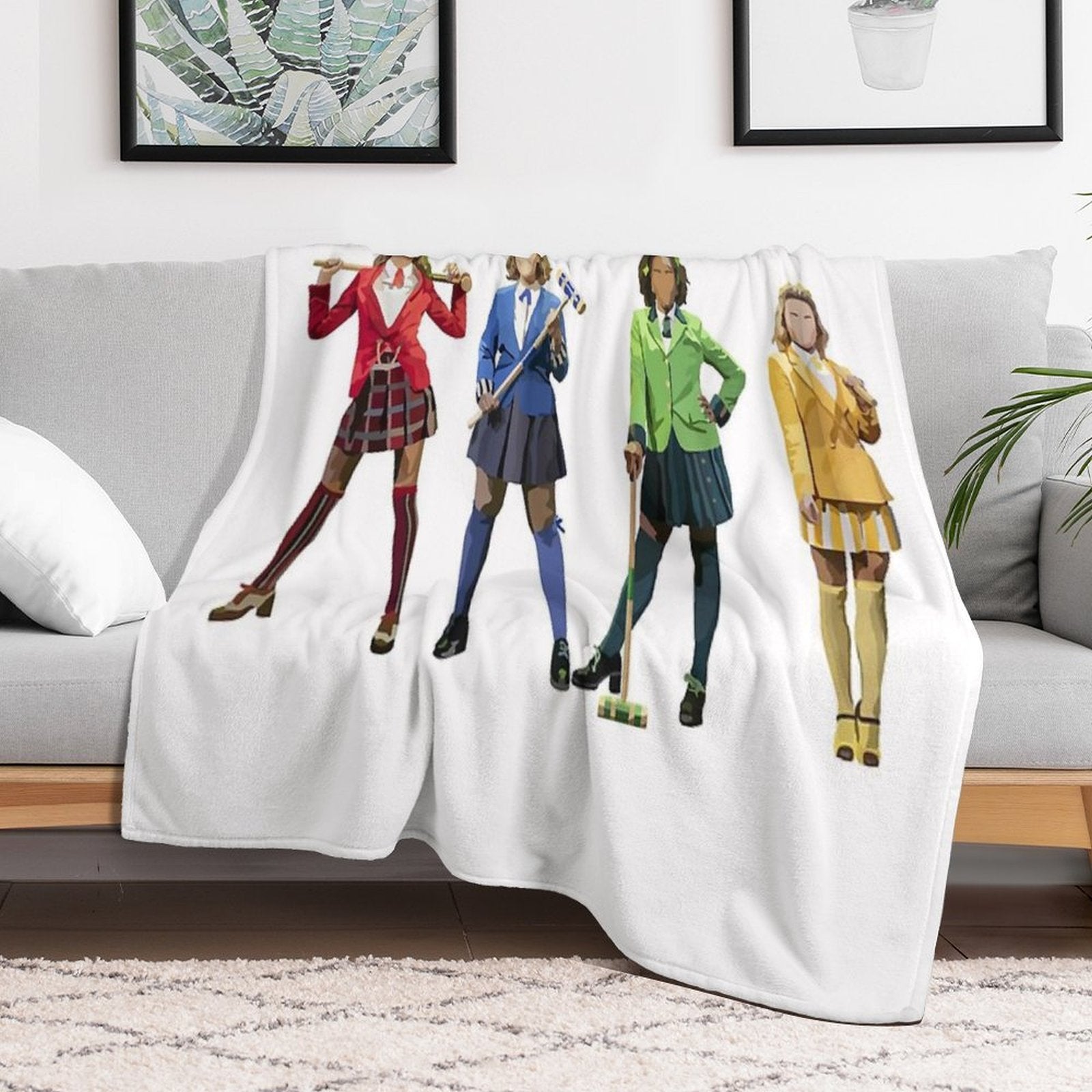Heathers (west End) Shrink-resistant Throw Blanket