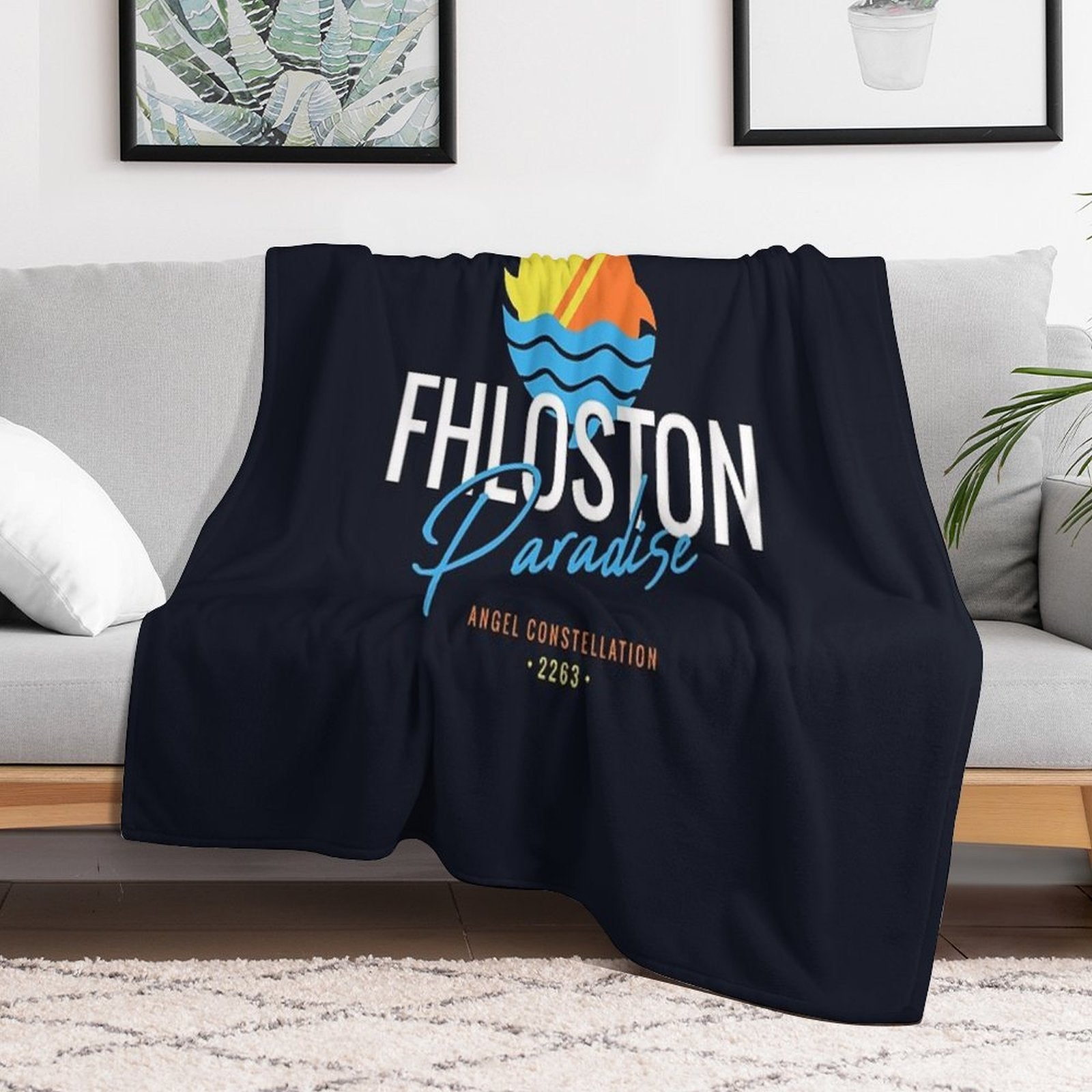 Fhloston Paradise Multi-functional Throw Blanket