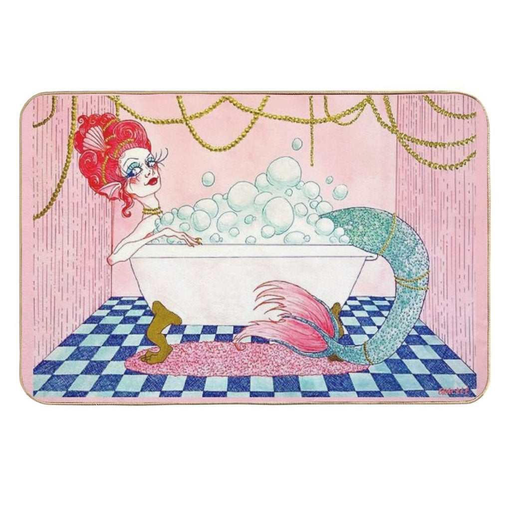 Opulent Luxuries  Fade-Resistant Bath Mat