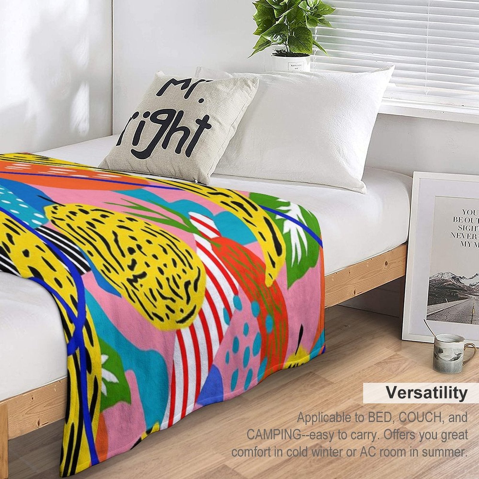 Eat Better Premium Throw Blanket