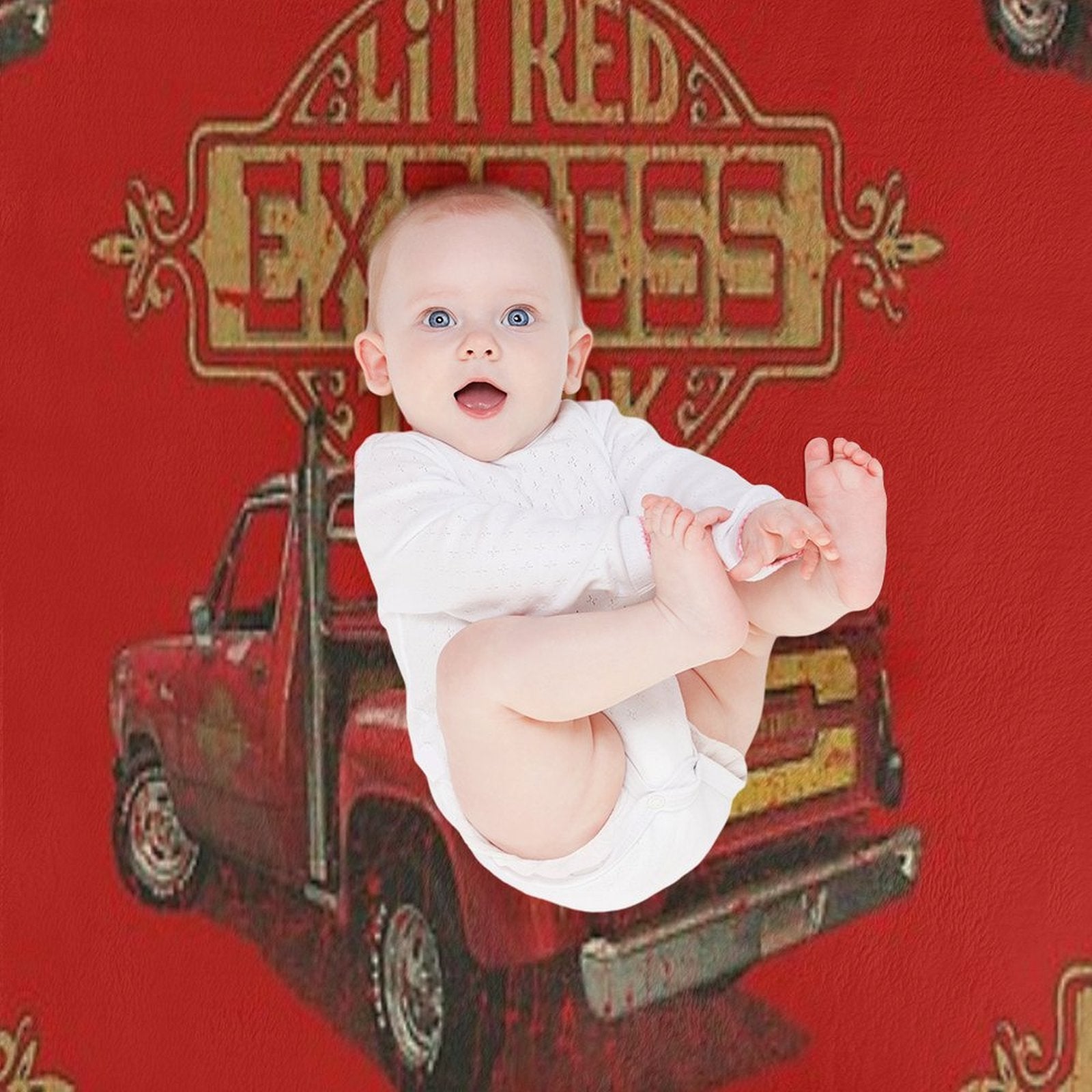 Lil' Red Express 1978 Durable Throw Blanket