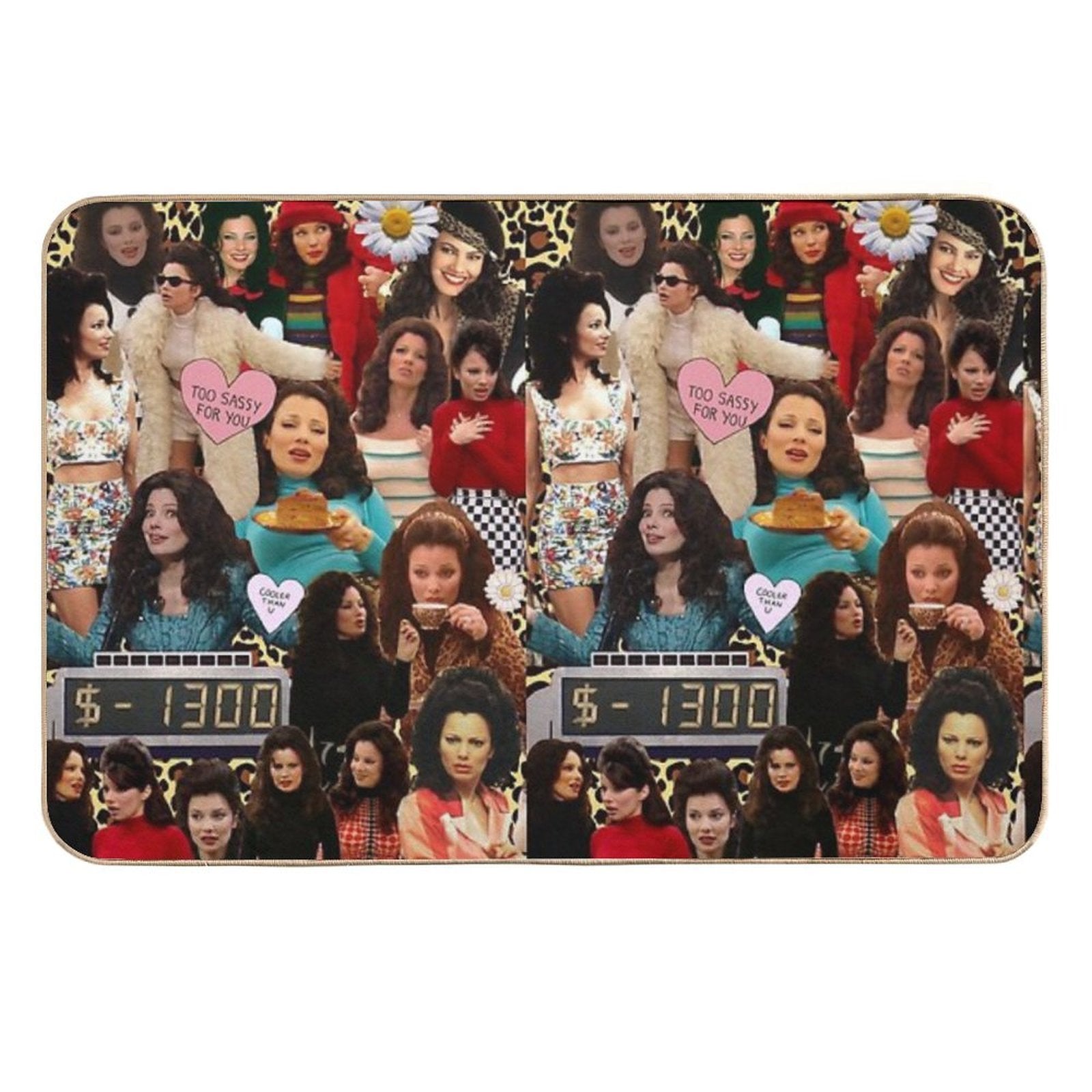 Fran  Non-Slip Bath Mat