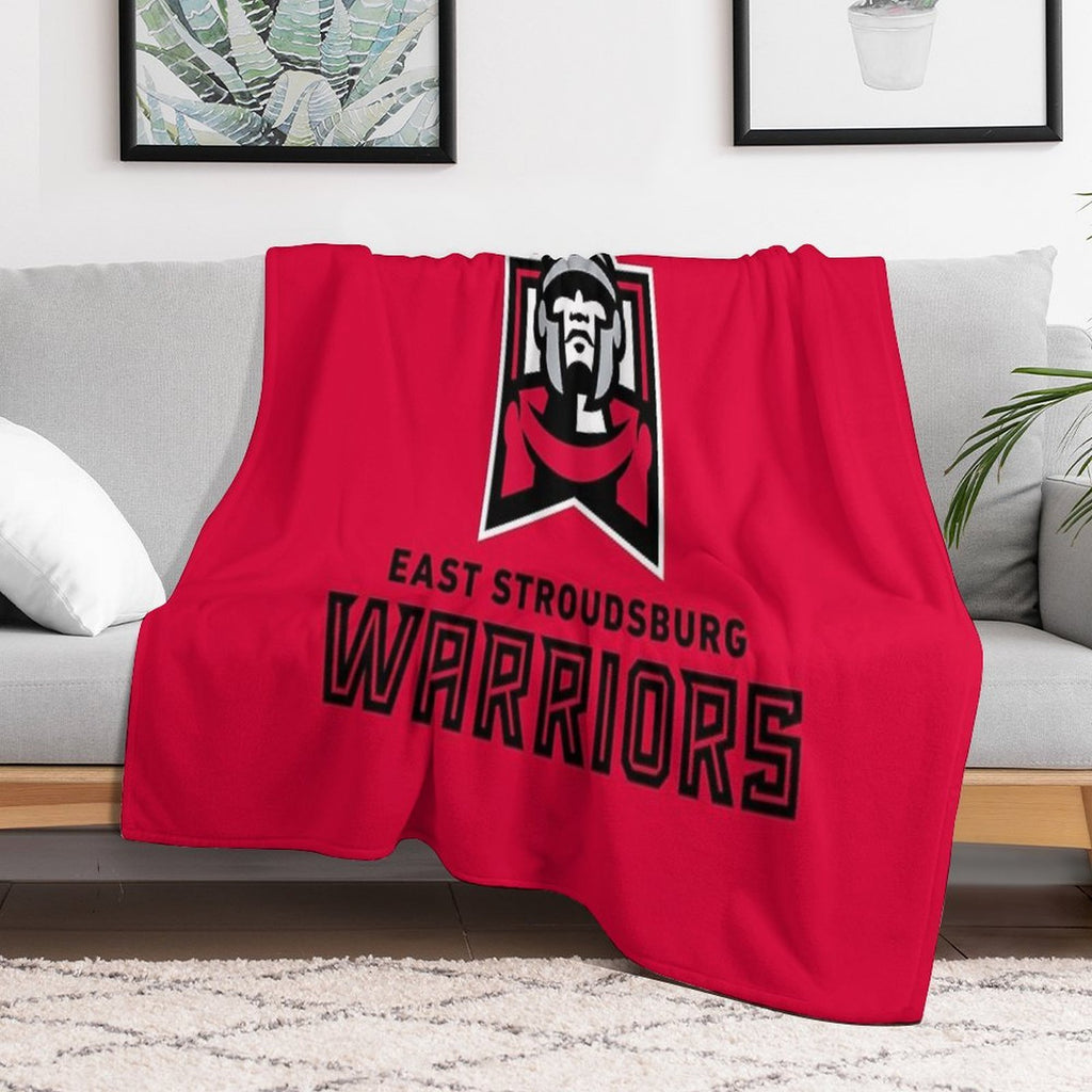 New East Stroudsburg-Warriors Versatility Throw Blanket