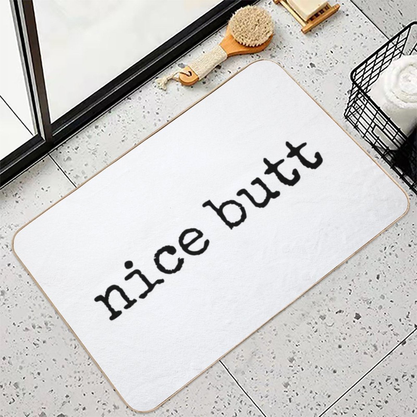Nice Butt  High-Traffic Bath Mat