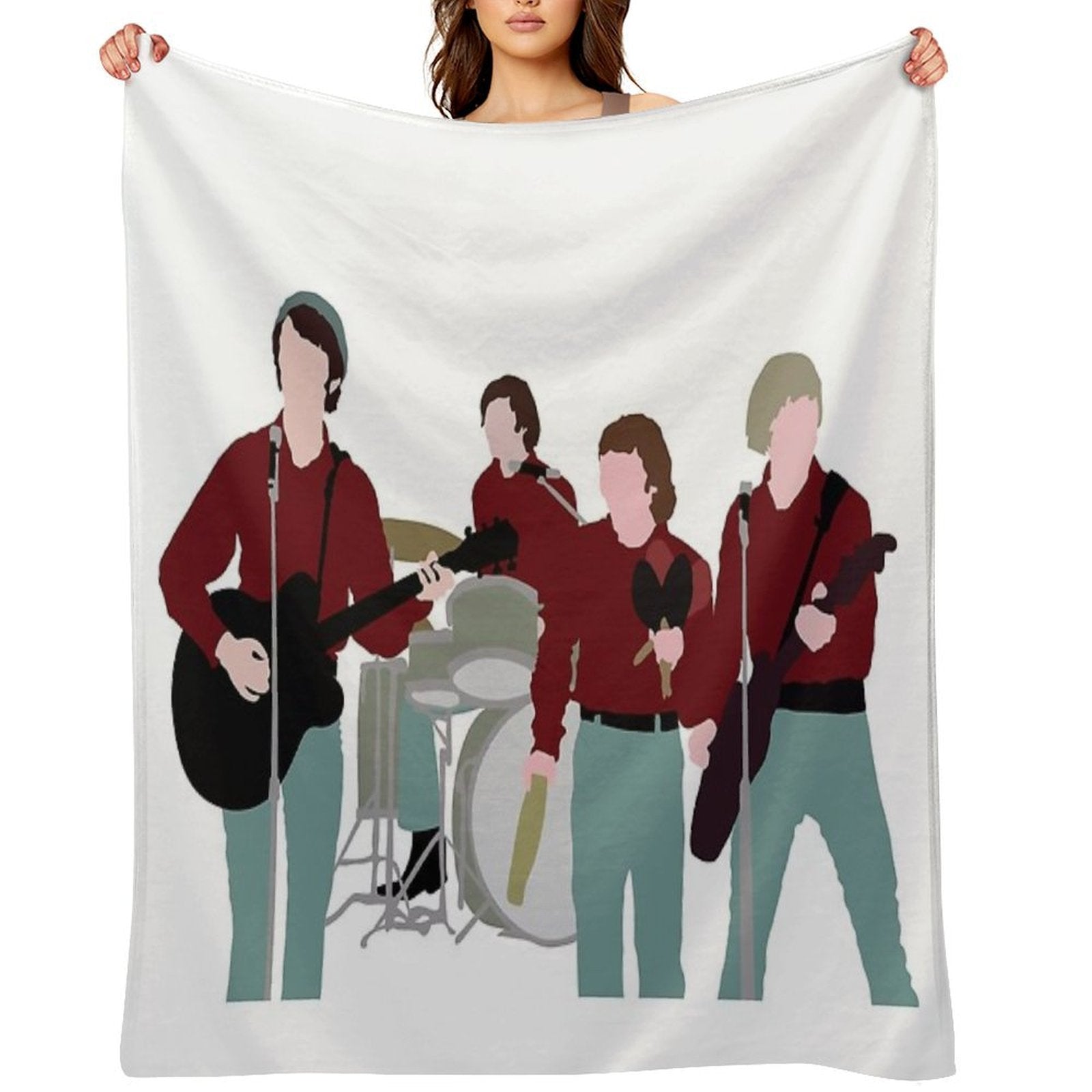Untitled Travel-friendly Throw Blanket