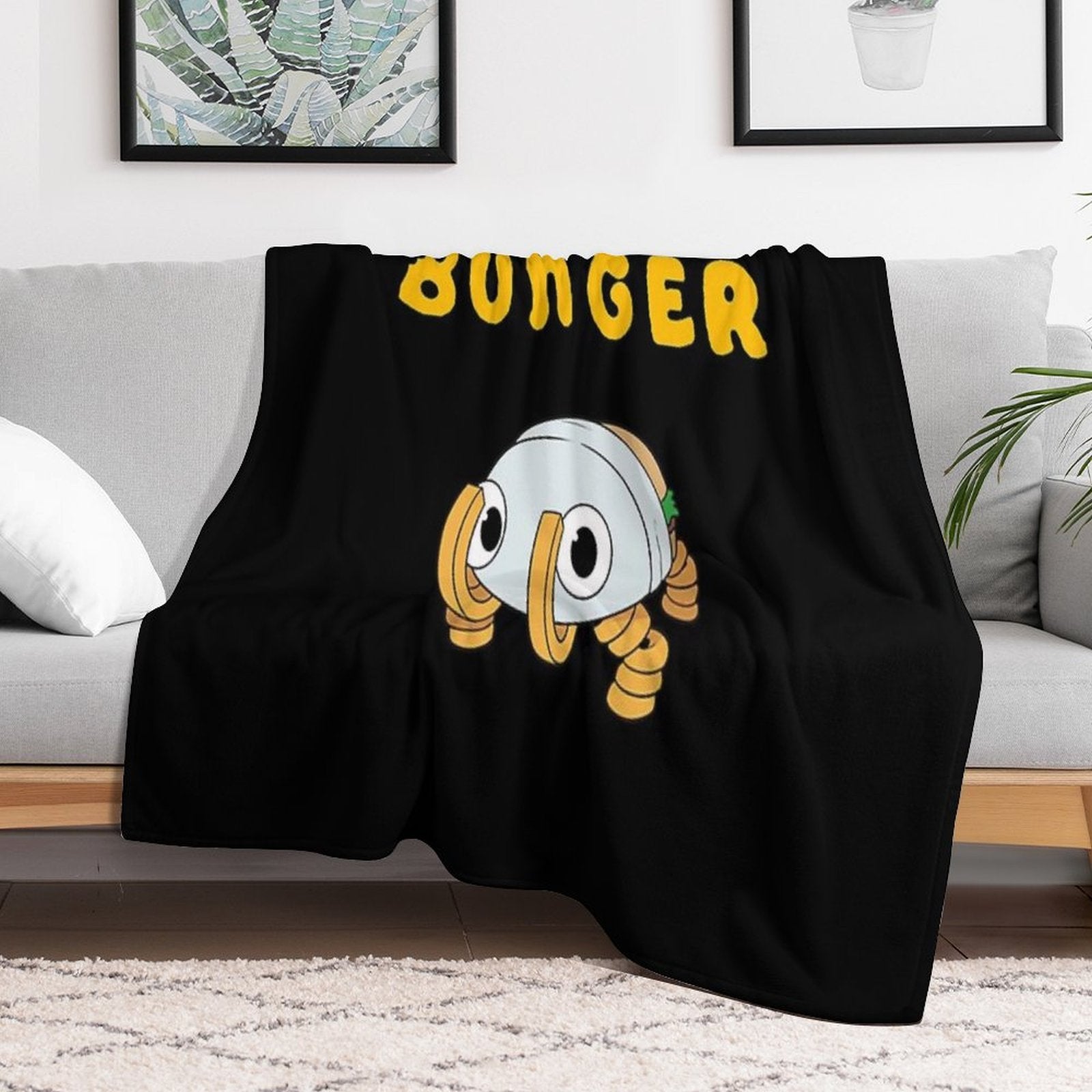 Bugsnax Bunger Eco-conscious Throw Blanket