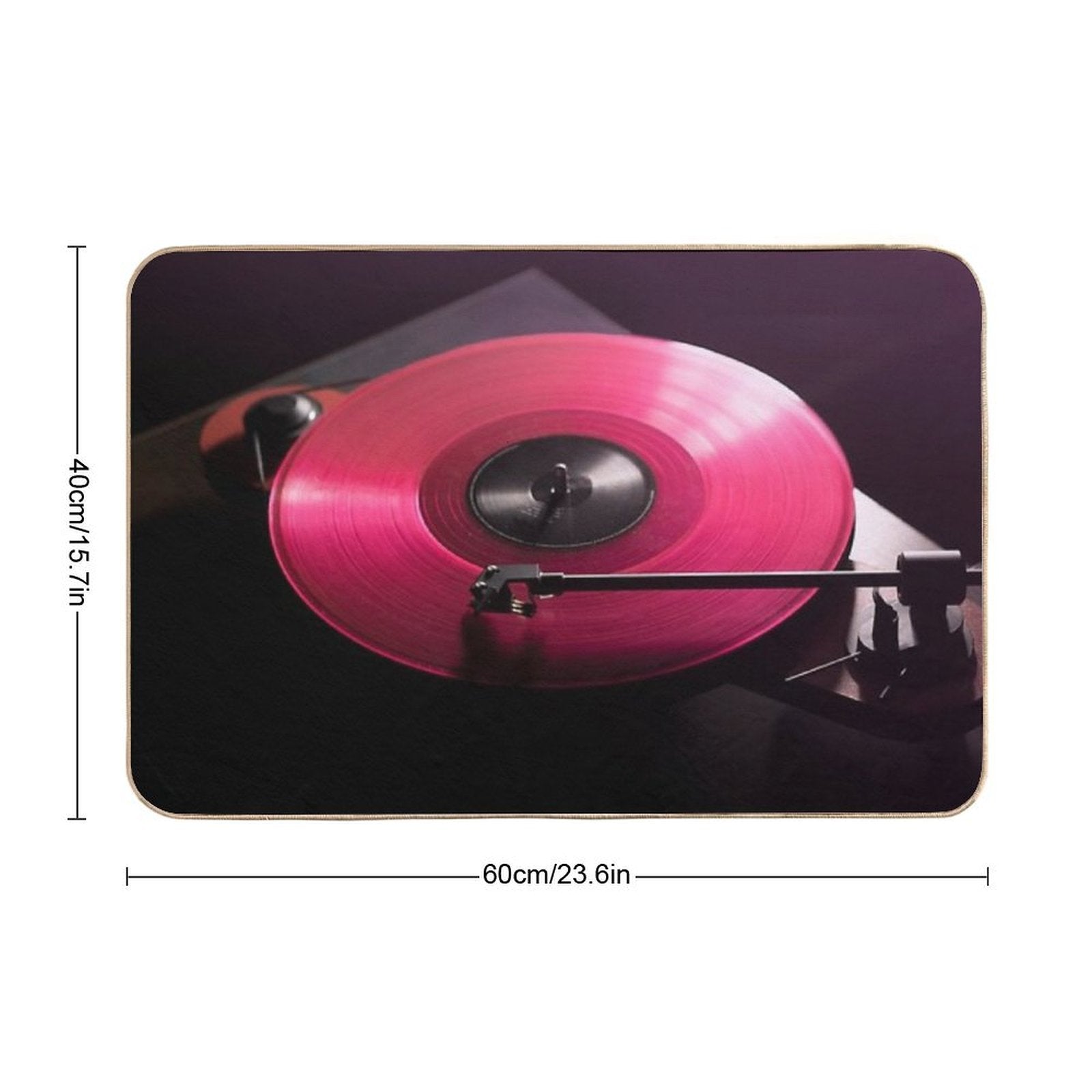 Turntable  Slip-Resistant Bath Mat