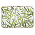 Delicate Eucalyptus Leaves  Stain-Proof Bath Mat