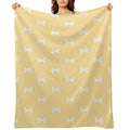 Blue Dog Bed Blanket Plush Throw Blanket