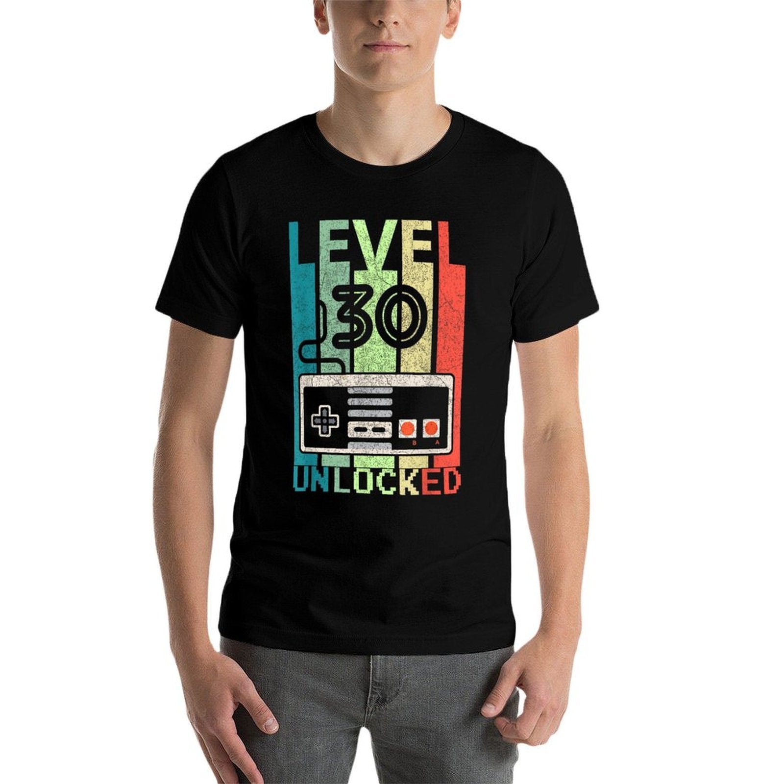 Level 30 Unlocked Video Gamer 30th Birthday Gifts Comfortable T-Shirt