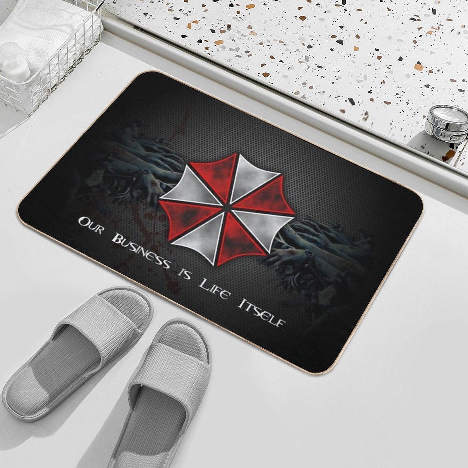 Resident Evil  Slip-Resistant Bath Mat