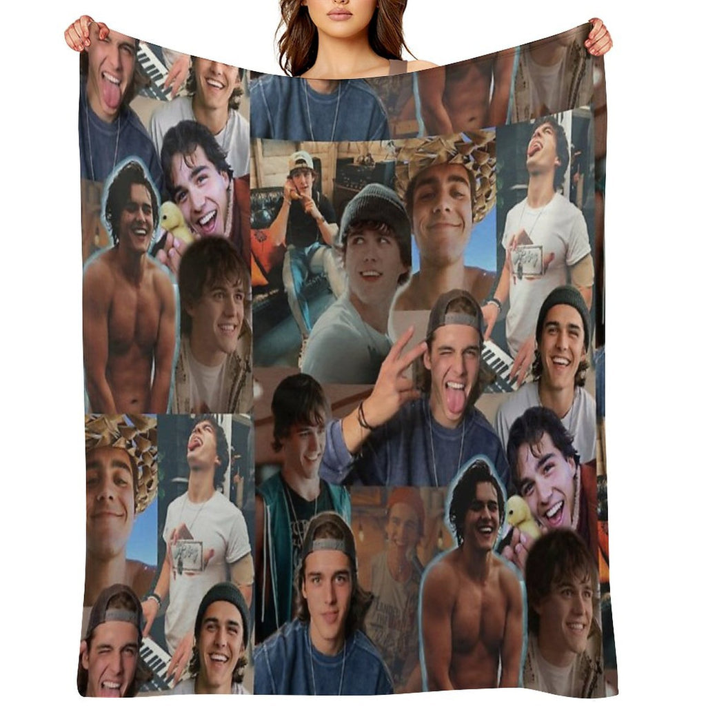 Charlie Gillespie Collage Comfort Throw Blanket
