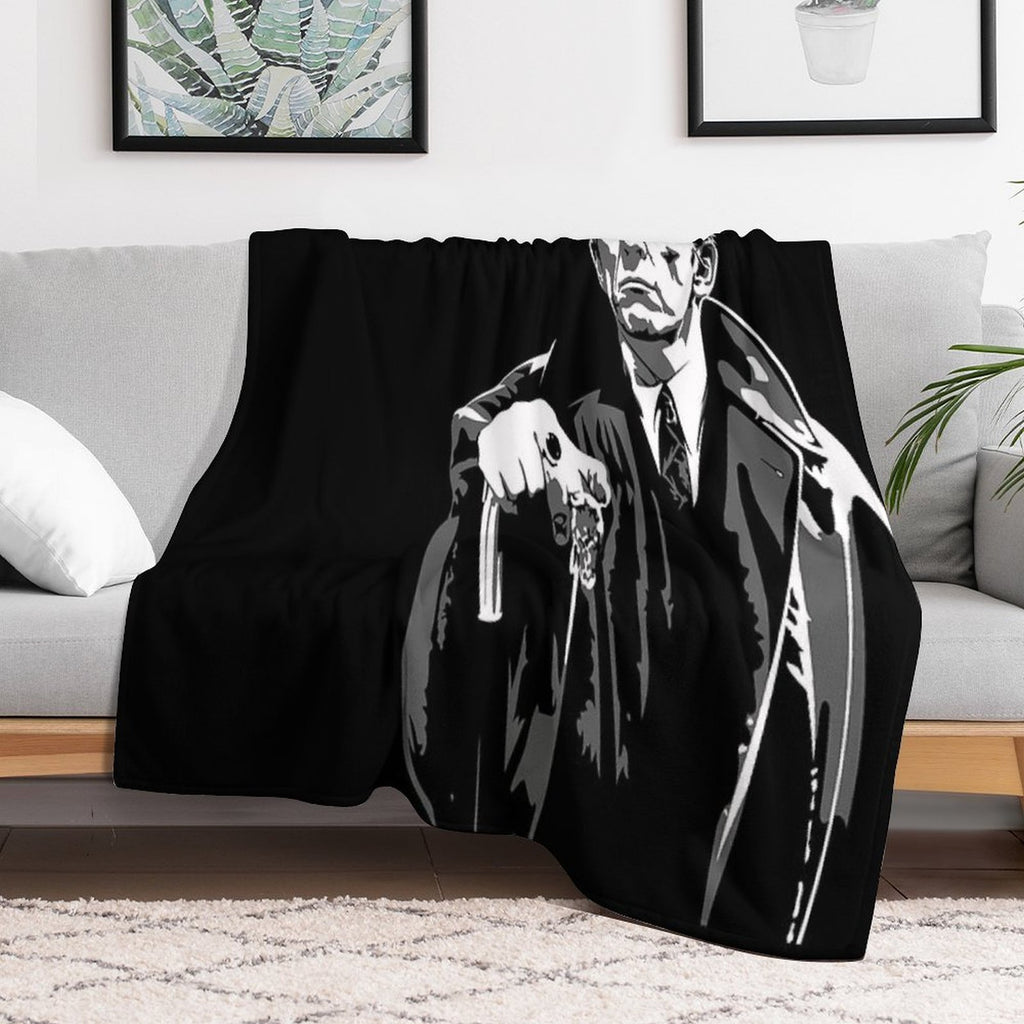Dark Shadows - Barnabas Collins 2 Comfort Throw Blanket